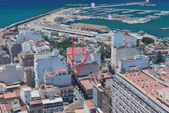Appartement  - Herverkoop - Torrevieja - Centro - Muelle Pesquero