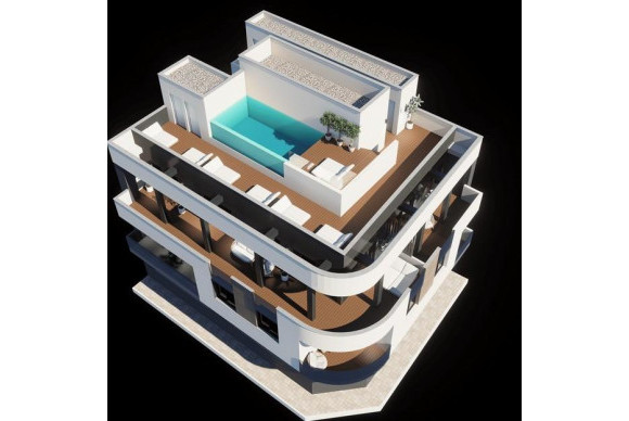 Gelijkvloers - Nieuwbouw - Torrevieja - Centro