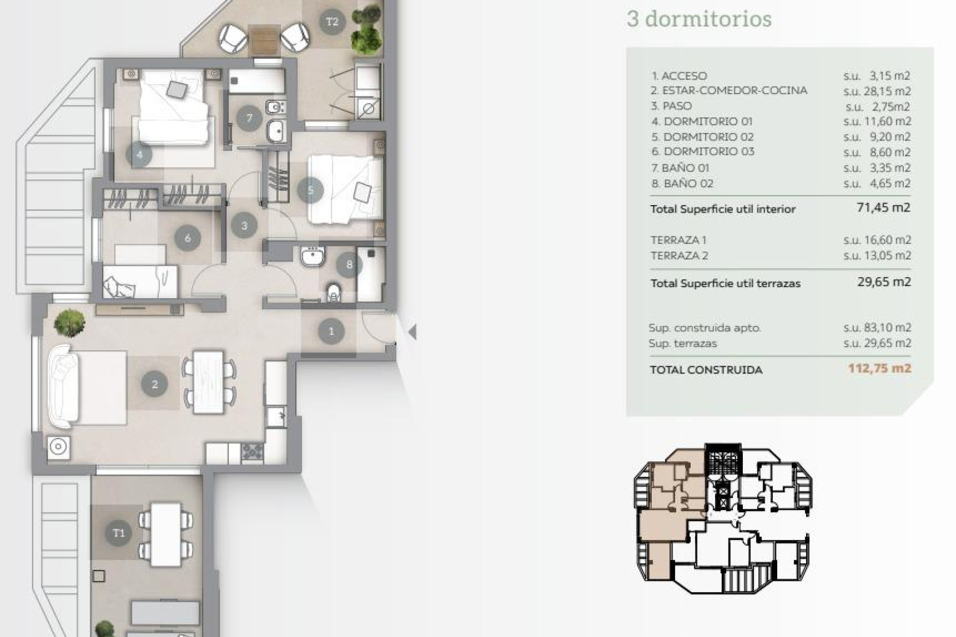 Herverkoop - Appartement  - Calpe - Playa arenal-bol