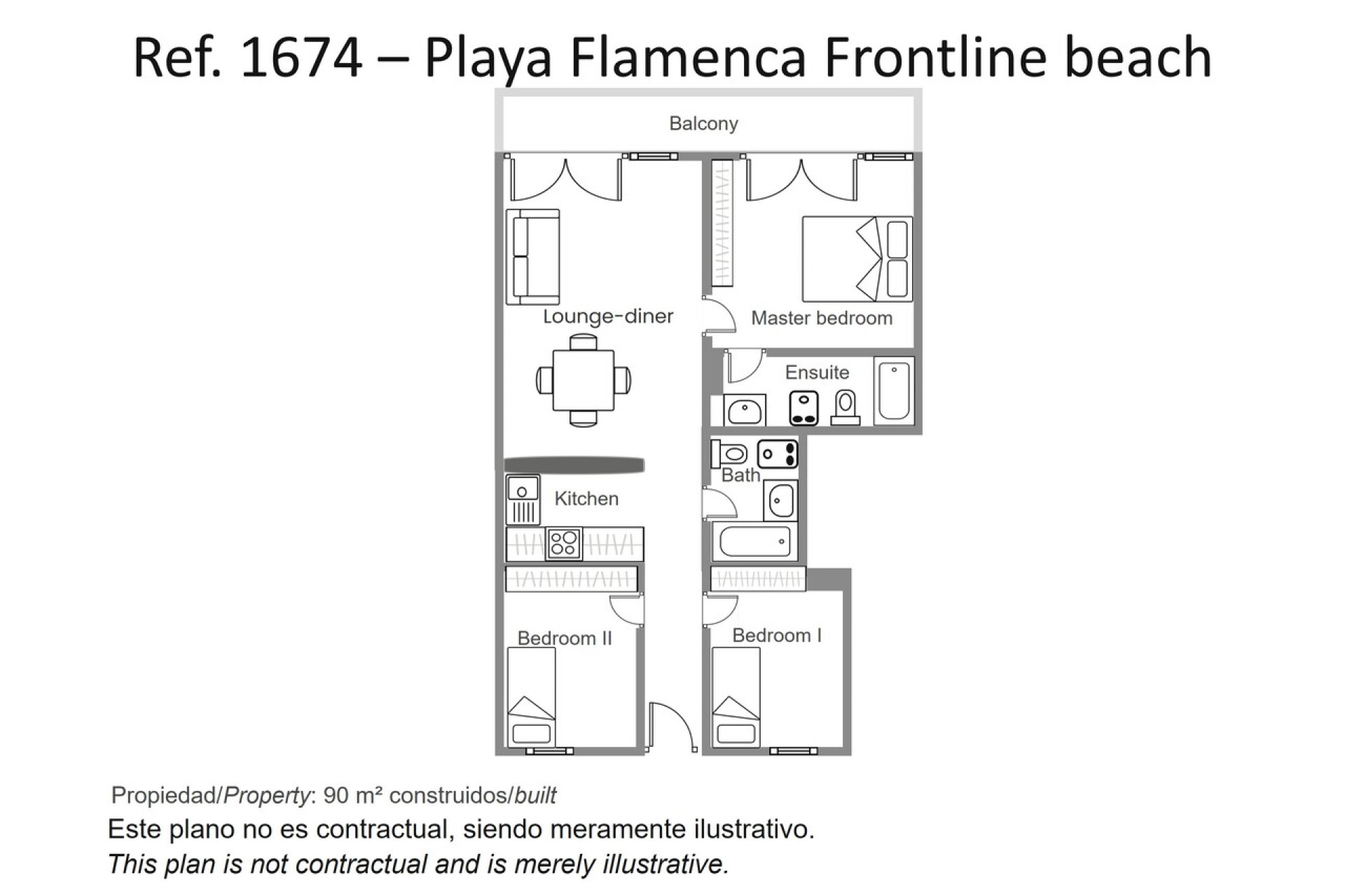 Herverkoop - Appartement  - Orihuela Costa - Playa Flamenca