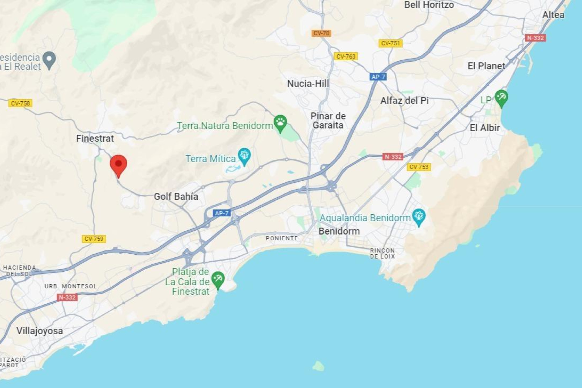 Herverkoop - Villa - Finestrat - Golf Puig Campana