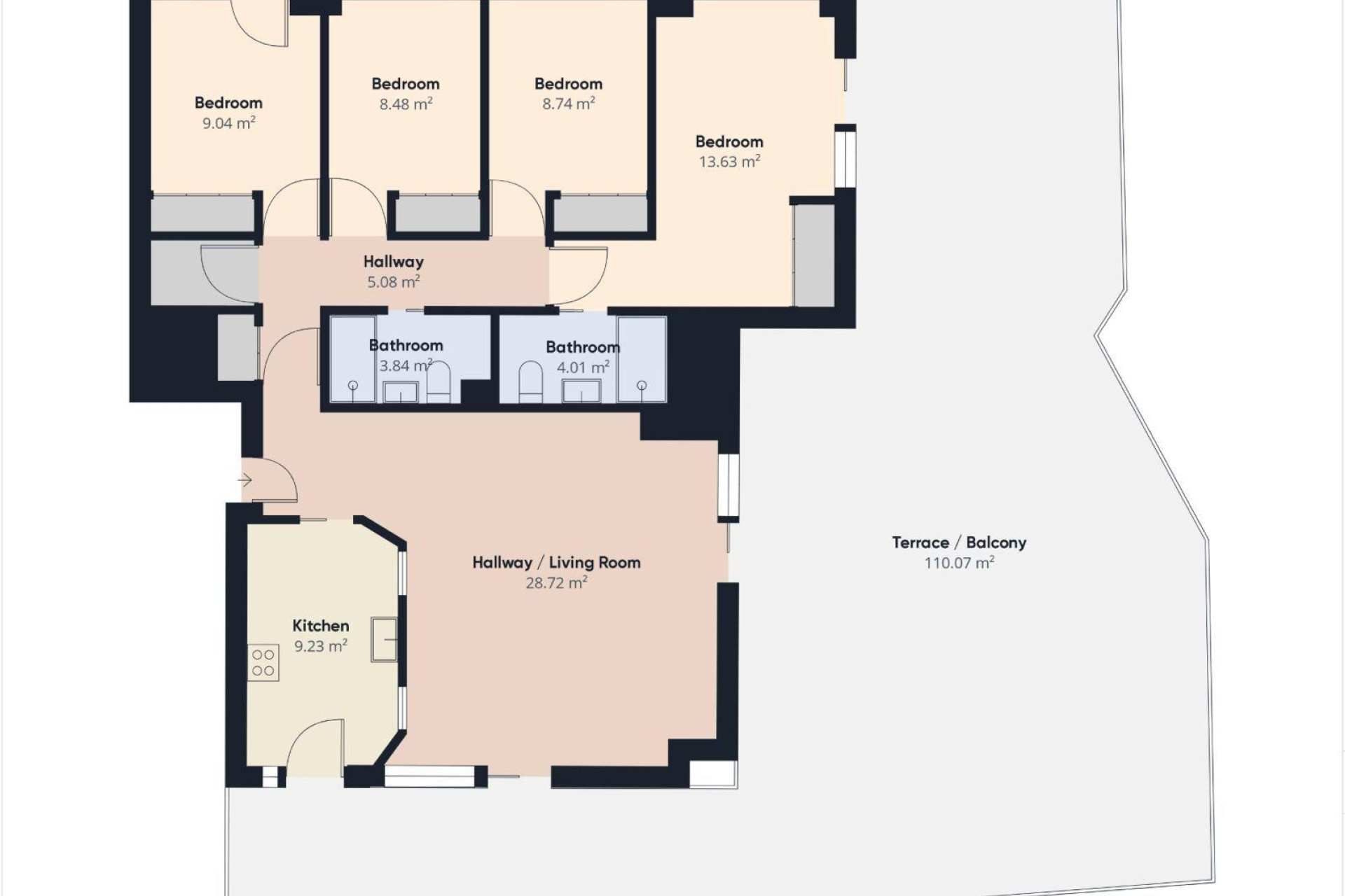 Lange Termijn Verhuur - Appartement  - Alicante - Playa de San Juan