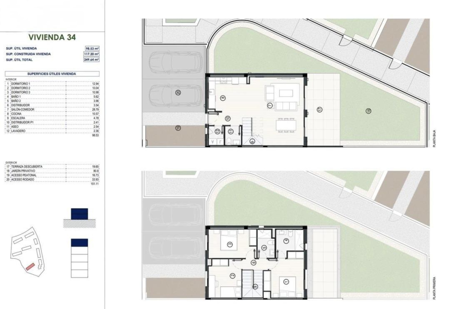 New Build - Adosados - Finestrat - 03509, Avenida Barcelona, 2