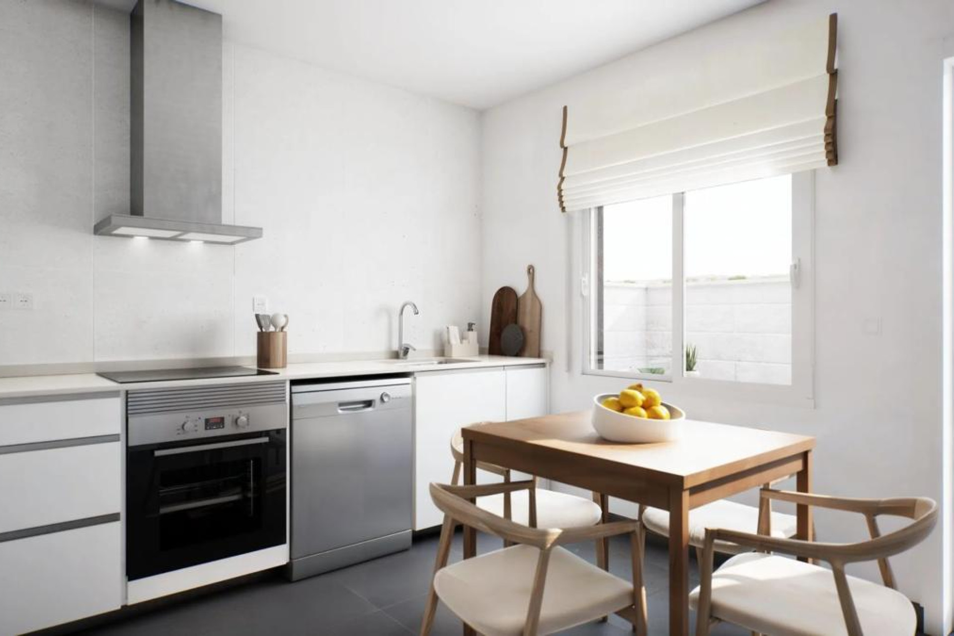 New Build - Adosados - Gran alacant - Calle Malta, 23