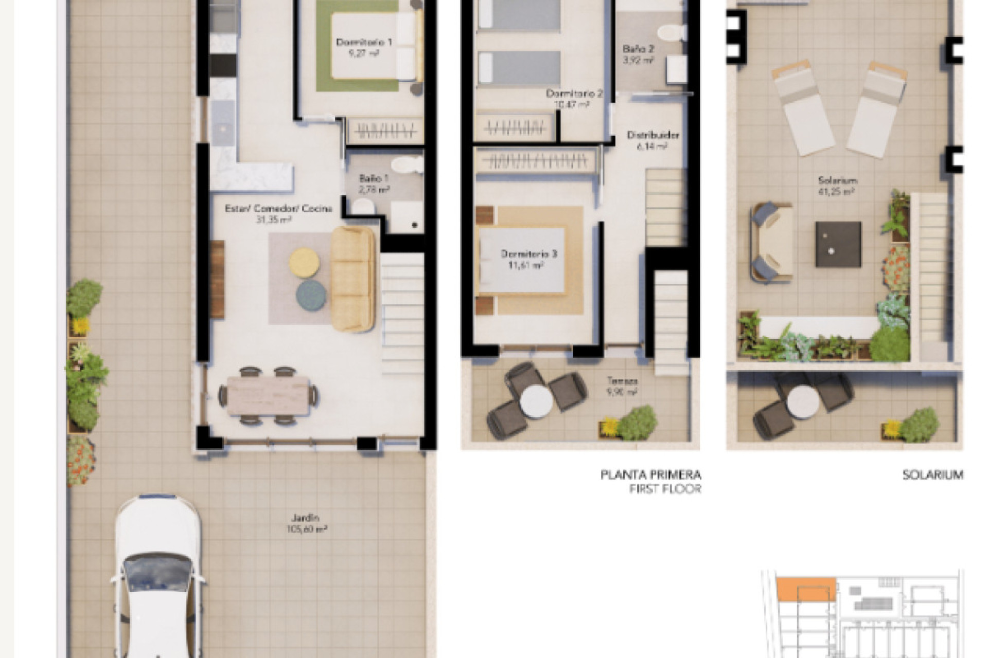 New Build - Adosados - Pilar de la Horadada - 03191