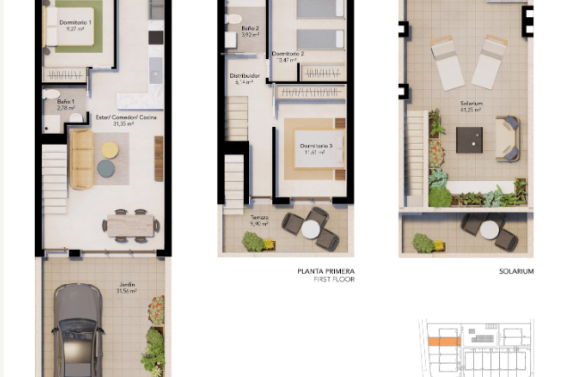 New Build - Adosados - Pilar de la Horadada - 03191