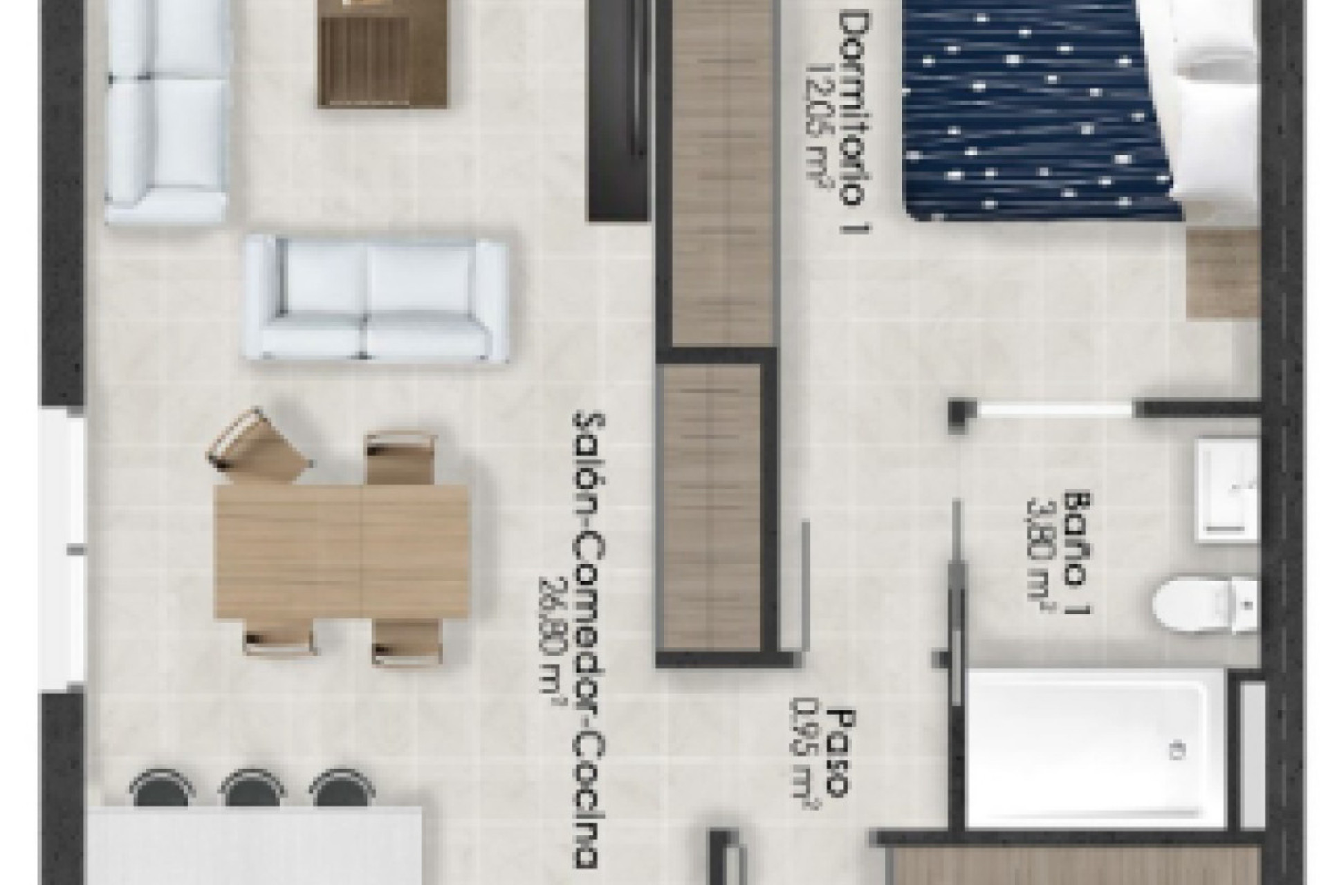 New Build - Apartamentos - Alhama de Murcia - 30849