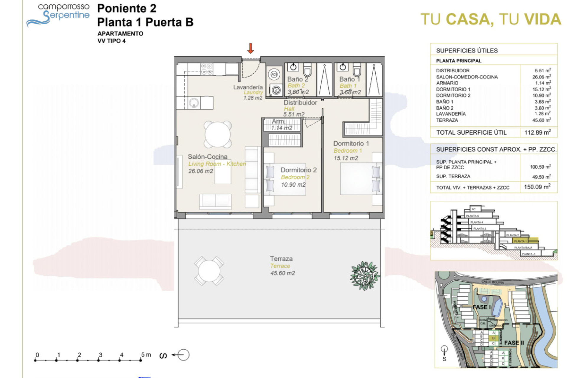 New Build - Apartamentos - Finestrat - Calle costa rica s/n