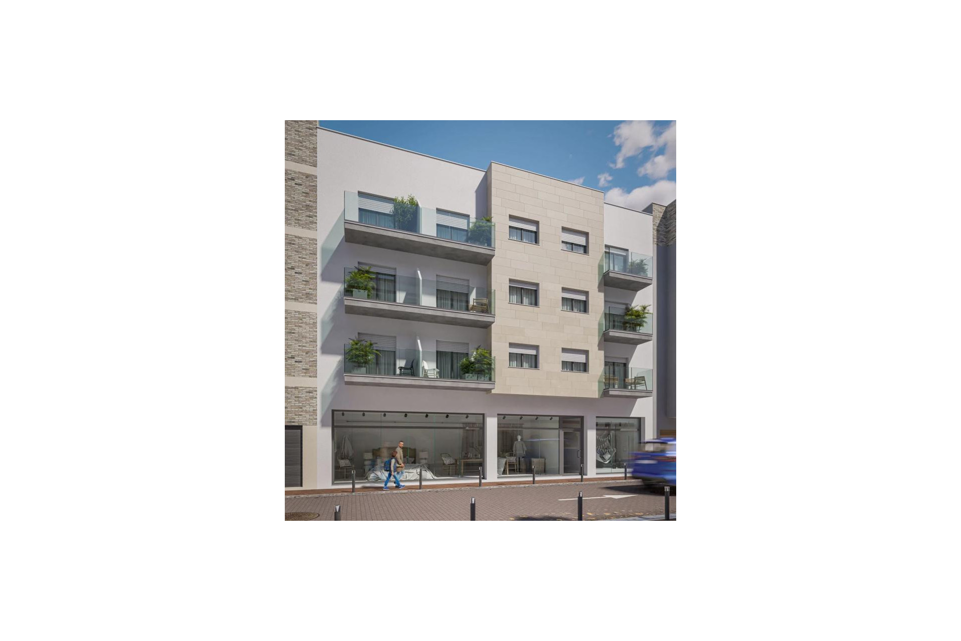 New Build - Apartamentos - Mazarrón - Calle Juan Sebastián Elcano, 24