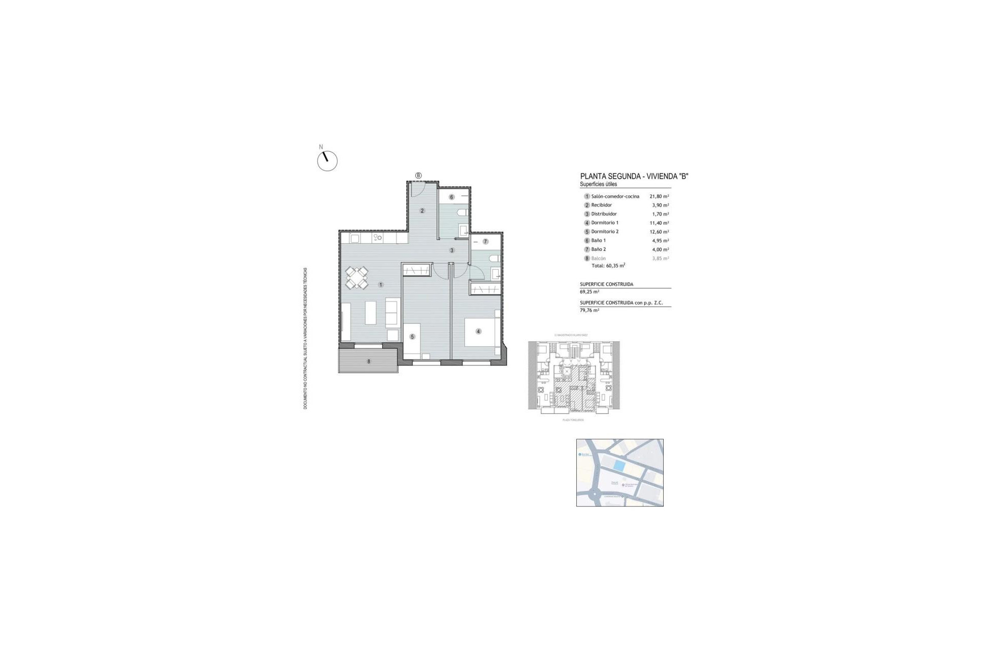 New Build - Apartamentos - Mazarrón - Calle Juan Sebastián Elcano, 24