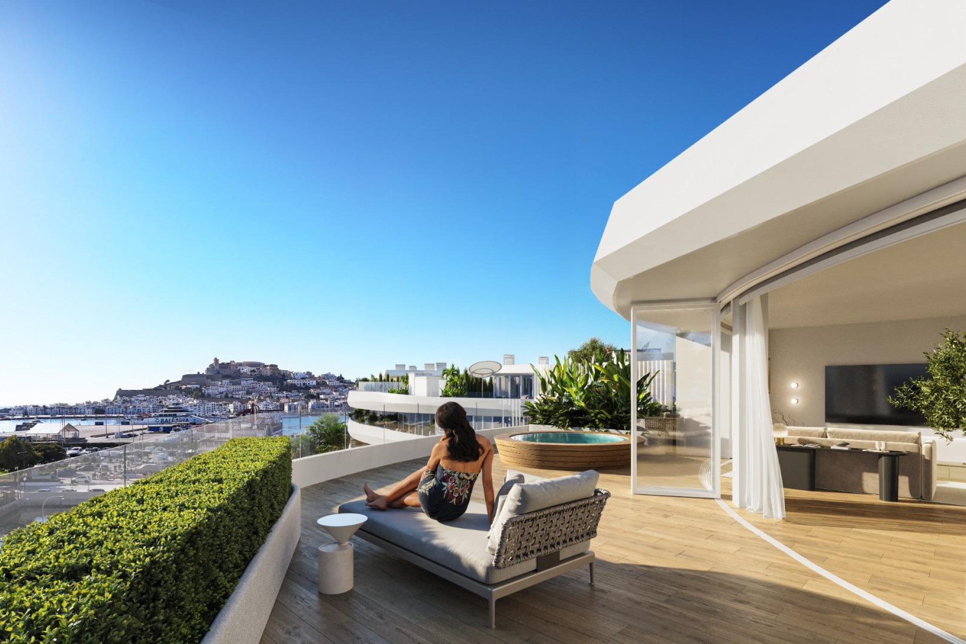 New Build - Apartment  - Eivissa - Marina Botafoc - Talamanca