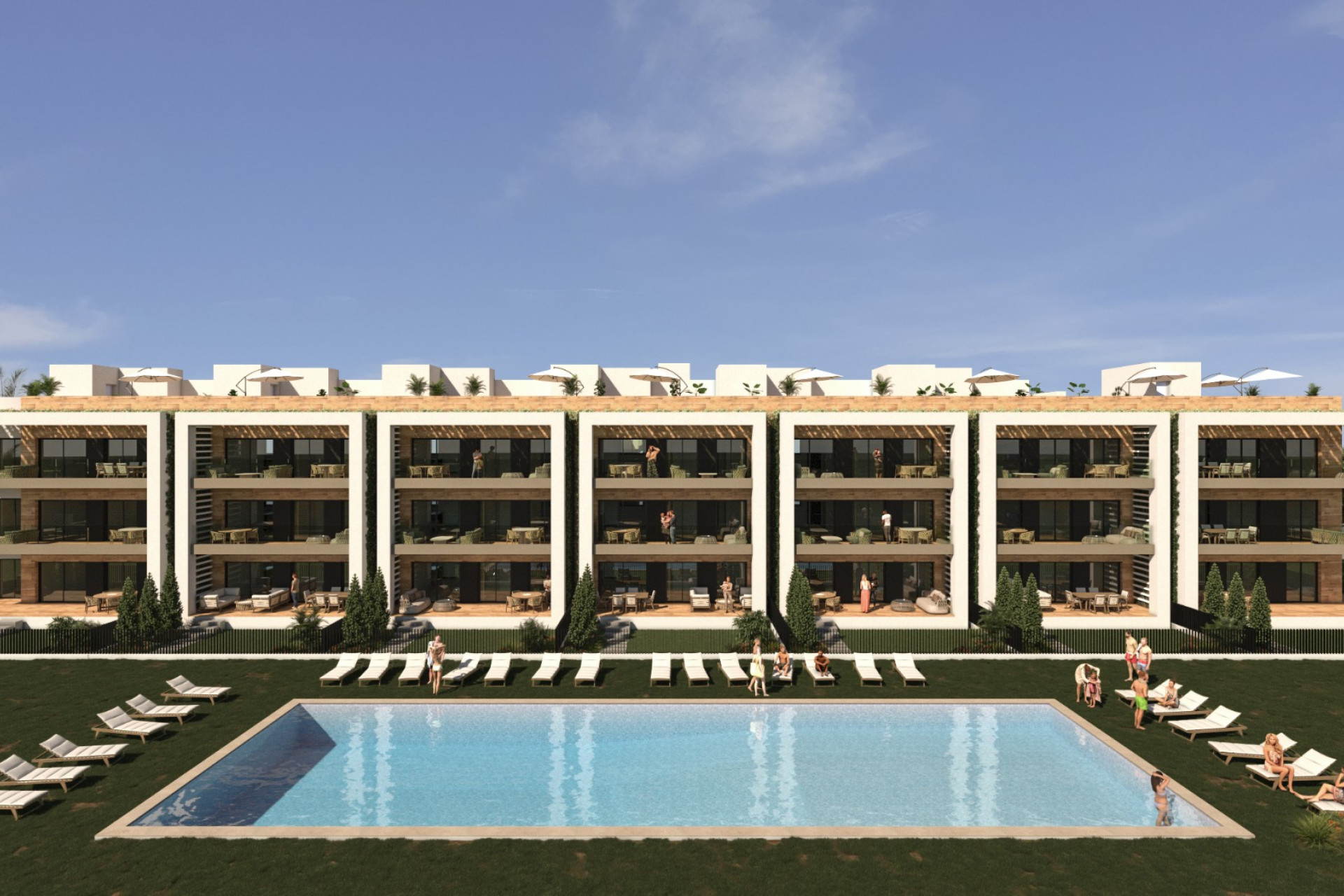 New Build - Apartment  - Los Alcázares - Serena Golf