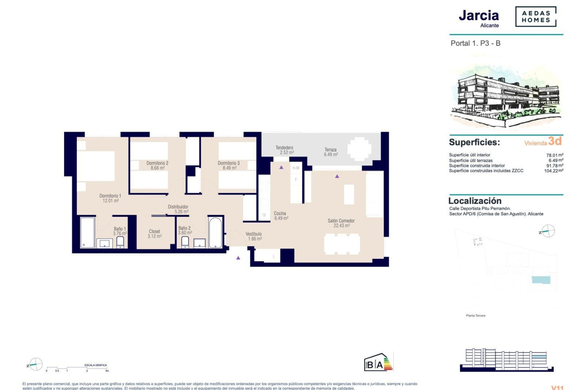 New Build - Apartment  - SAN JUAN ALICANTE - Pau II