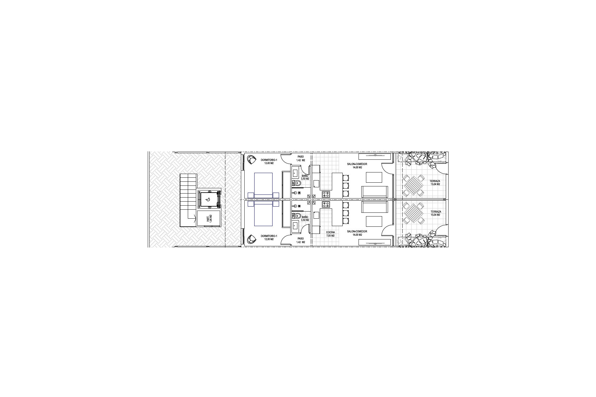 New Build - Apartment  - Vera Playa