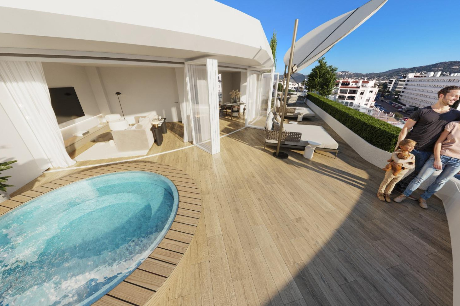 New Build - Ático Dúplex - Eivissa - Marina Botafoc - Talamanca