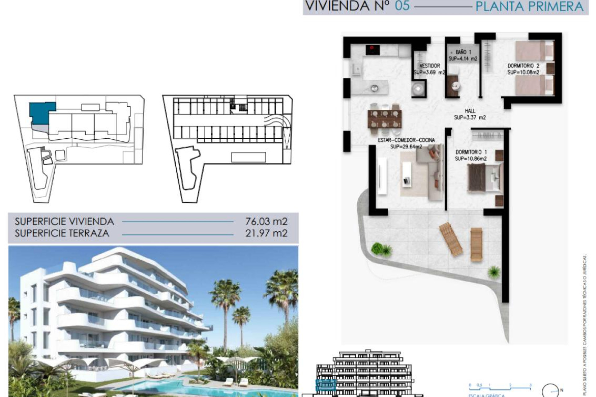 New Build - Áticos - Pilar de la Horadada - 03191
