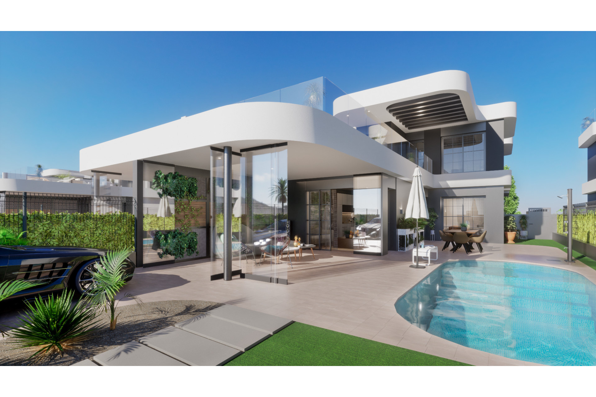 New Build - House - Los Alcázares - Serena Golf