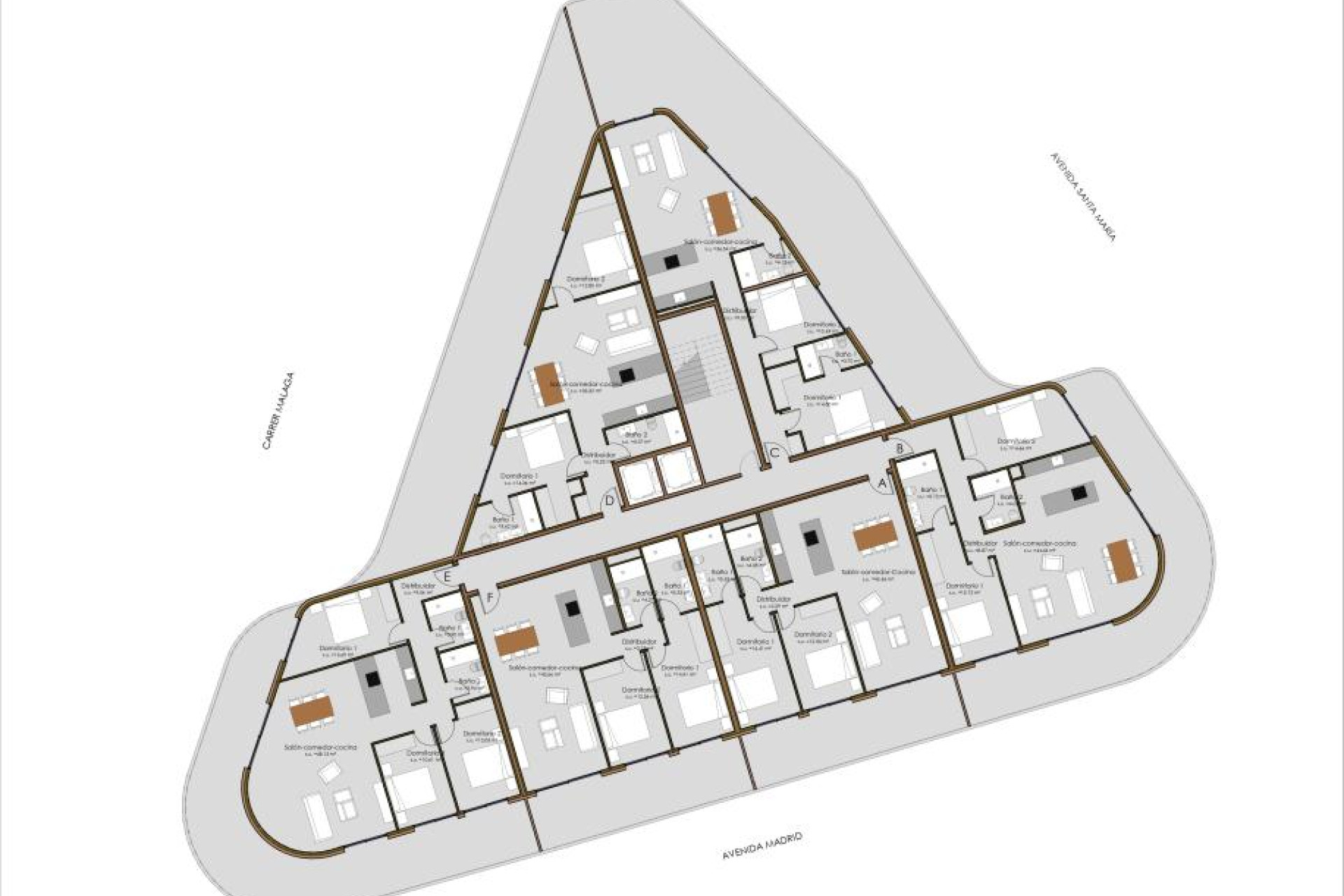 New Build - Penthouses - Calpe - Avenida de Madrid, 1