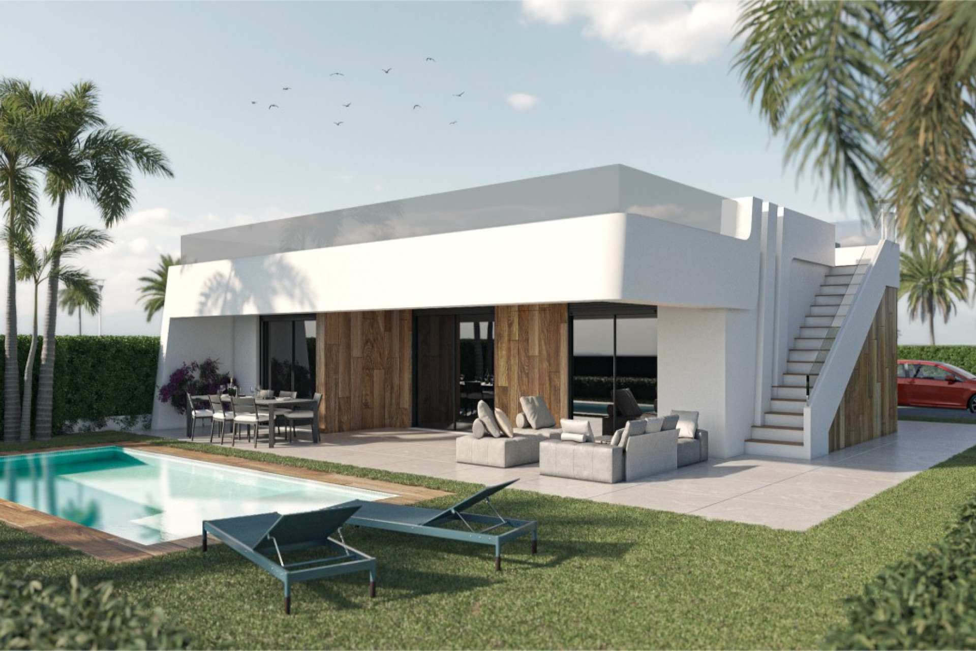 New Build - Semi-detached house - Alhama De Murcia - Condado De Alhama Resort