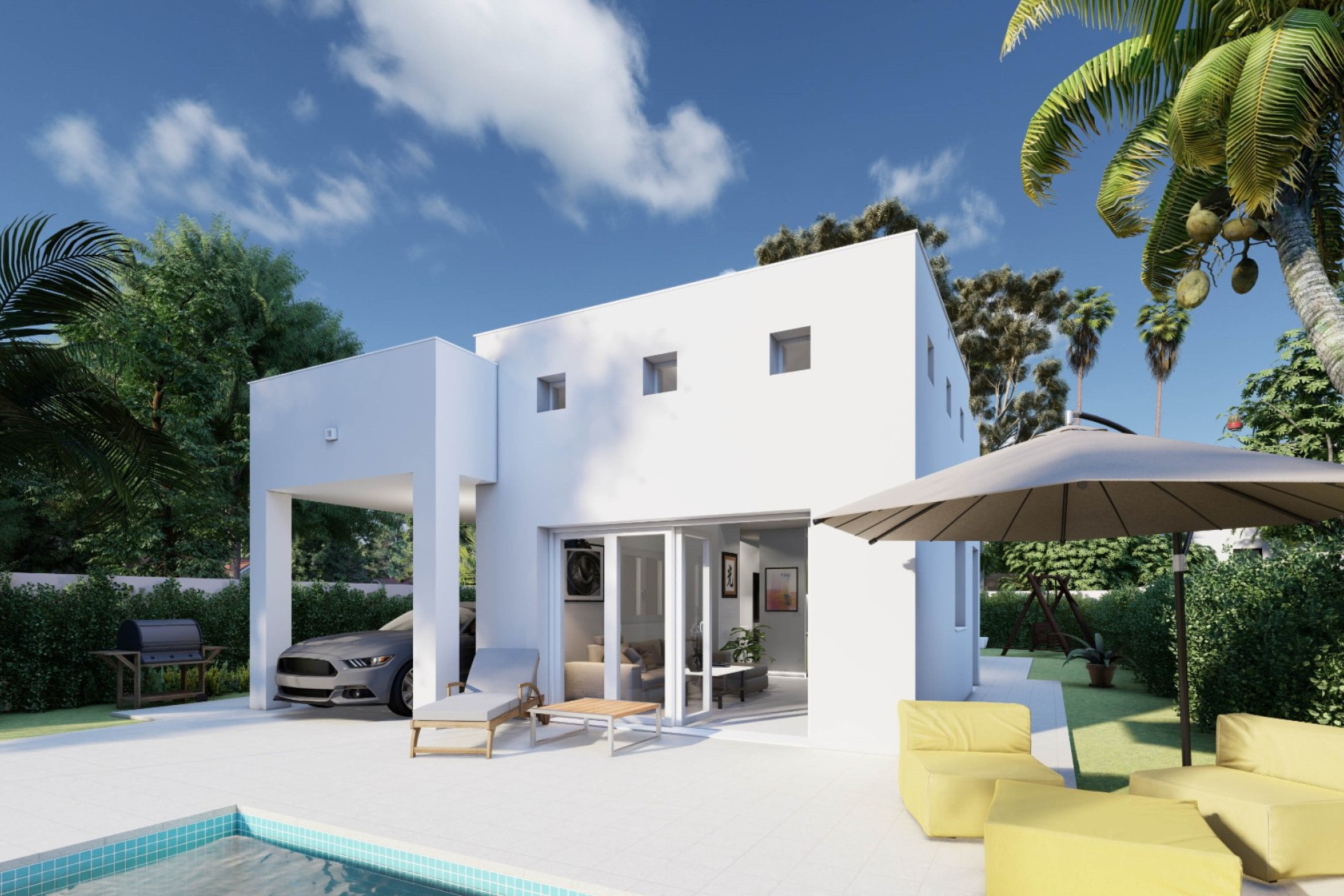 New Build - Semi-detached house - Los Alcázares - Serena Golf