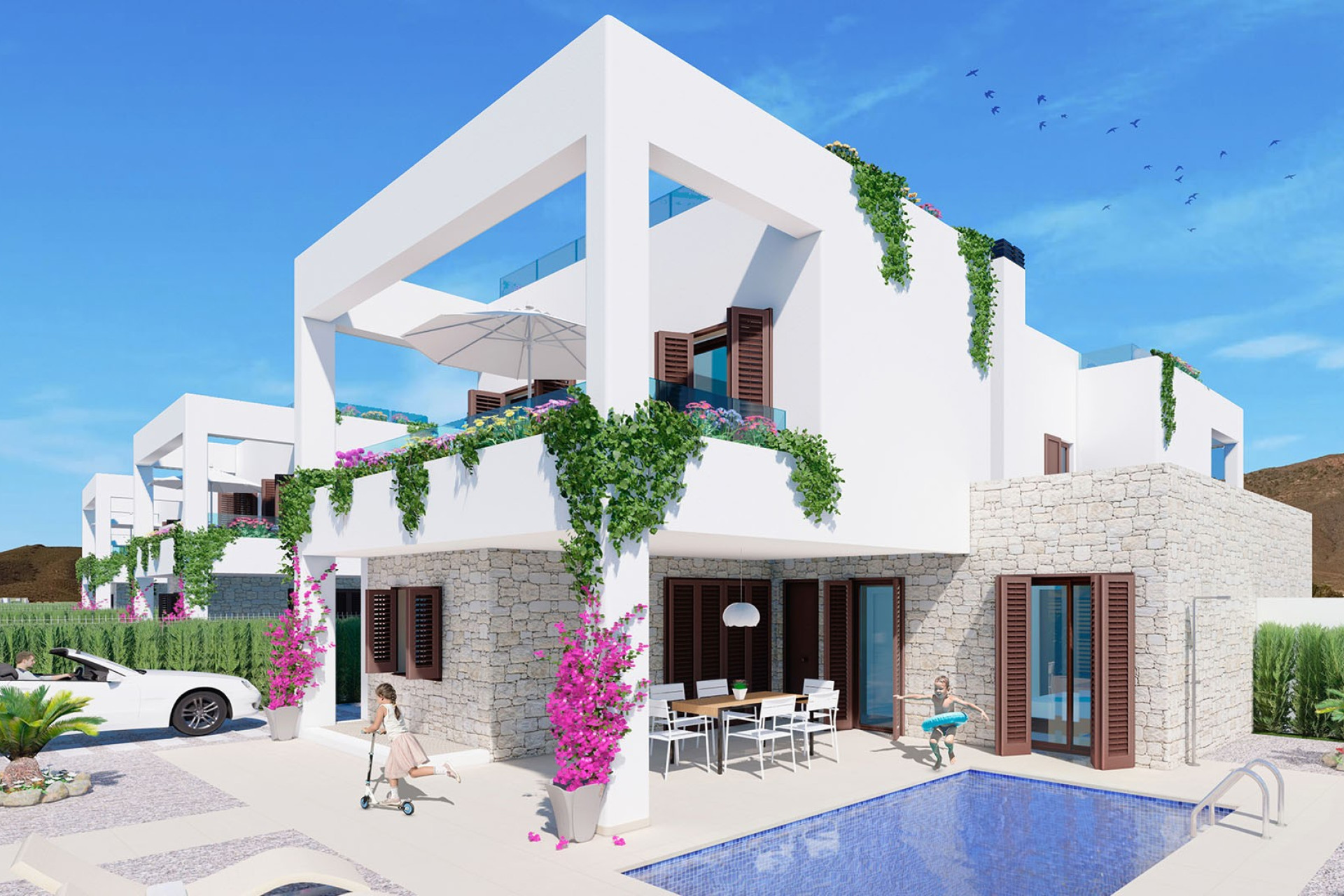 New Build - Semi-detached house - Mar de Pulpis  - Mar de Pulpis