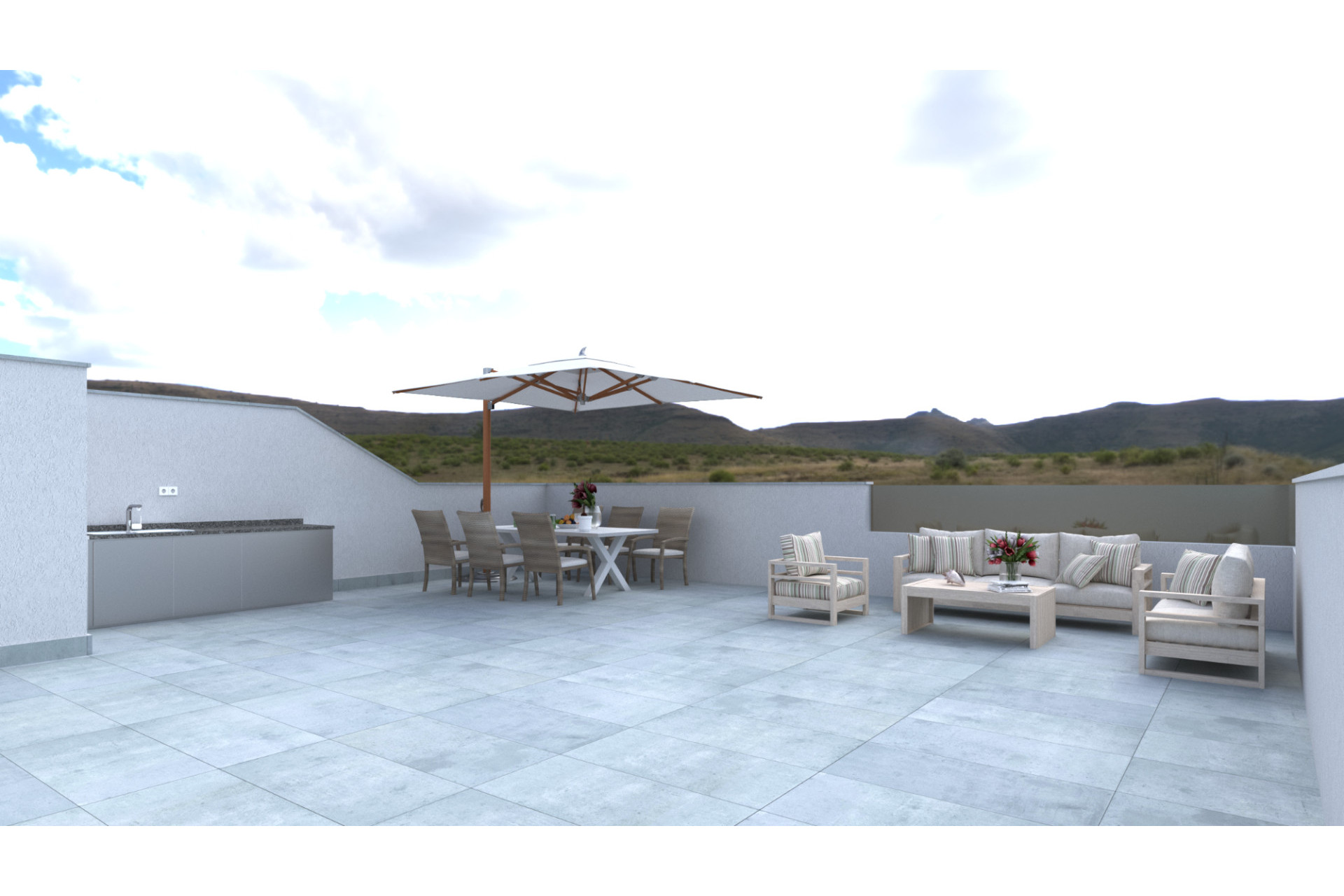 New Build - Townhouse - Los Belones - Mar de cristal