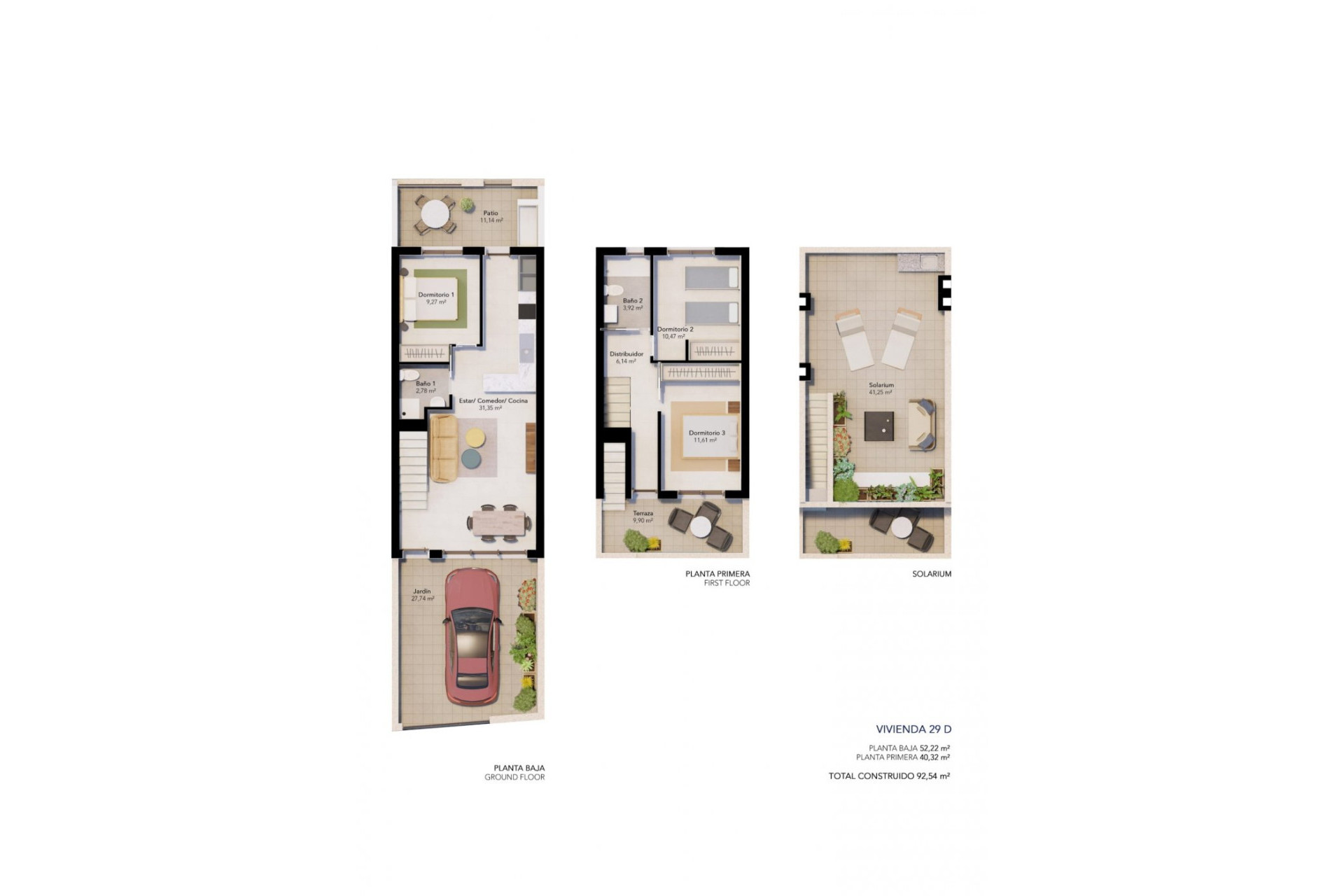 New Build - Townhouse - Pilar de la Horadada - PILAR DE LA HORADADA