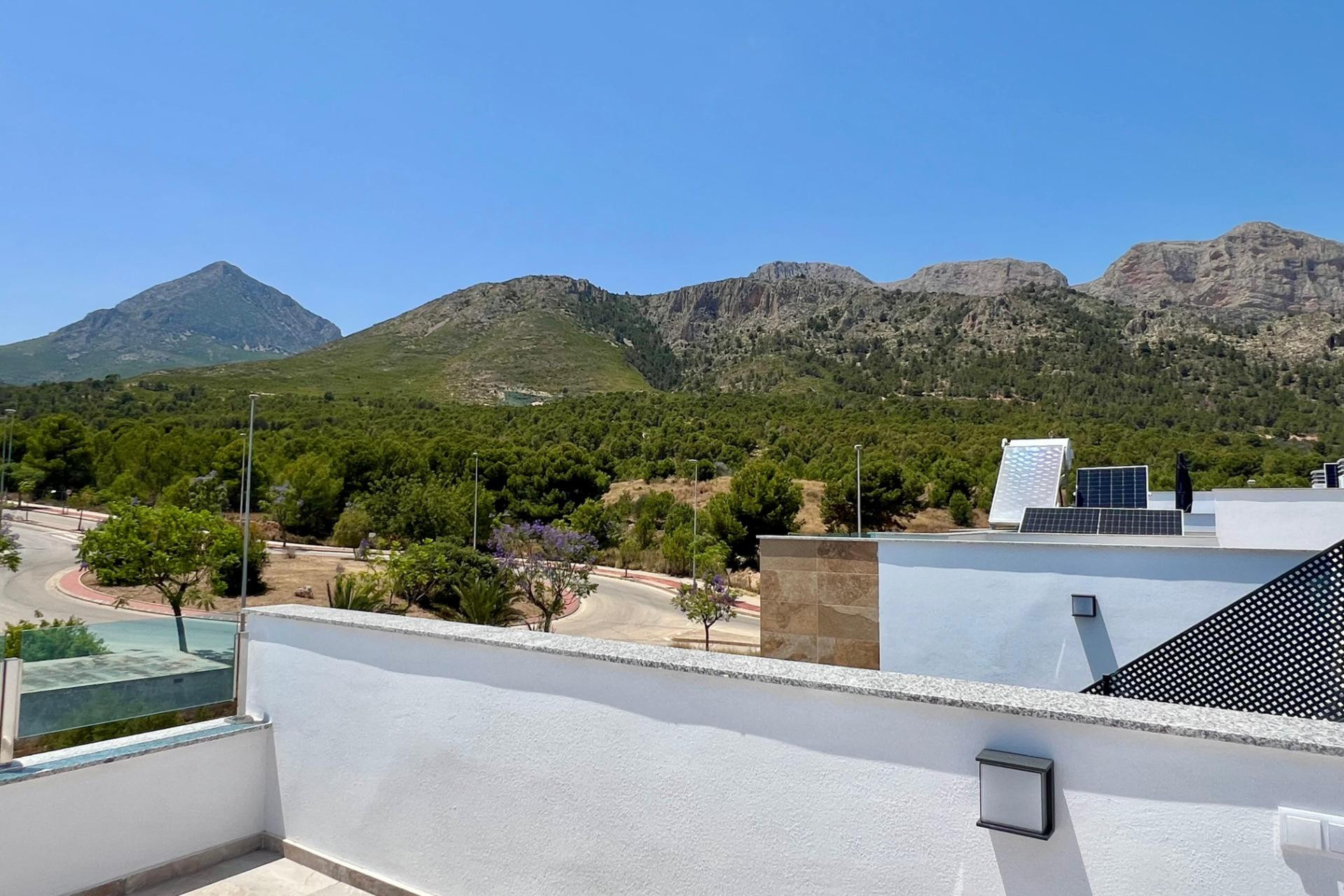 New Build - Townhouse - Polop - Alberca