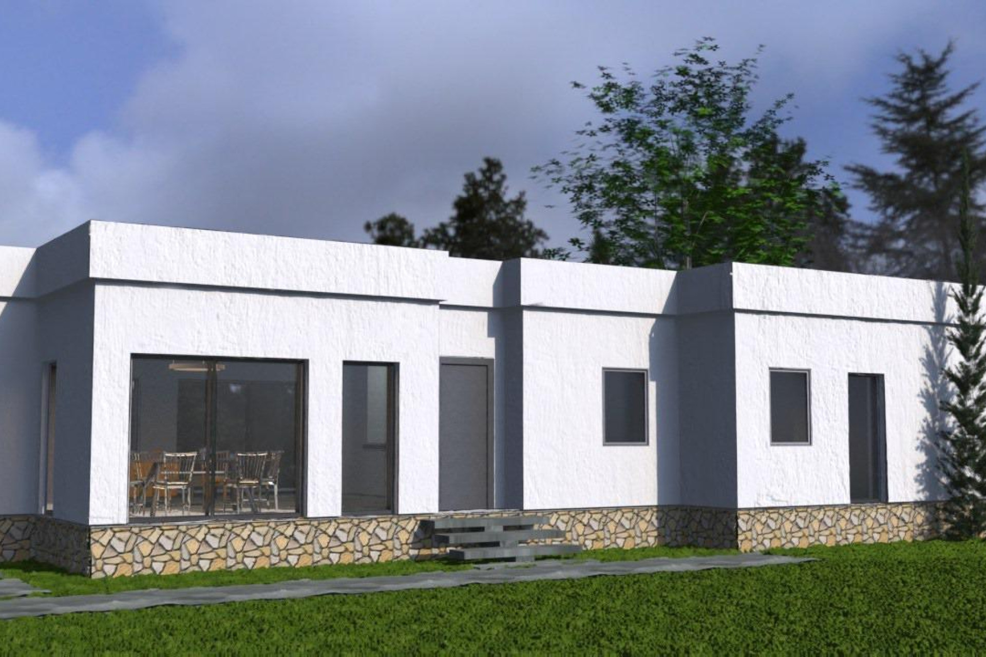 New Build - Villa de Lujo - PINOSO - Paredon