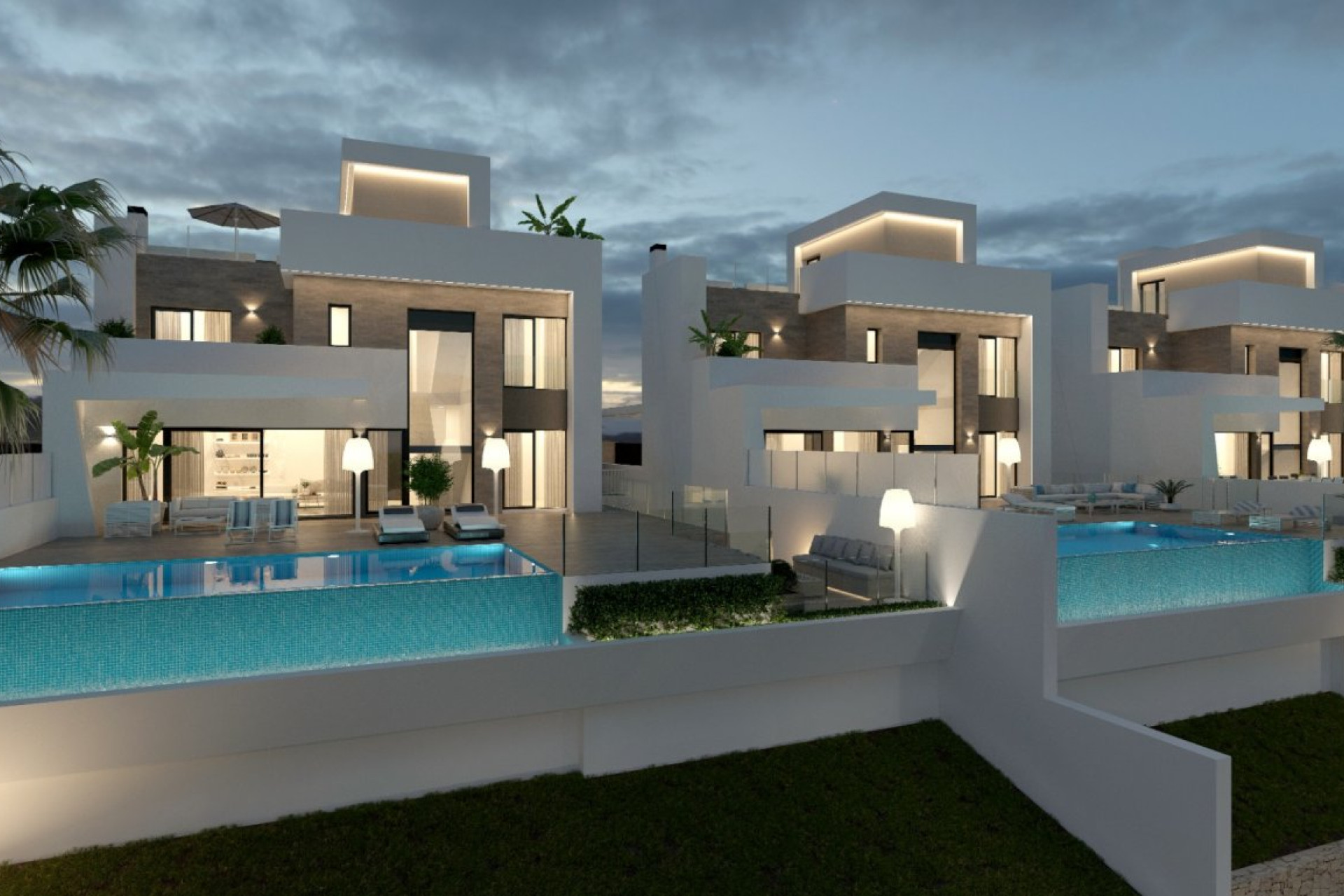 New Build - Villa - Finestrat - Campana garden