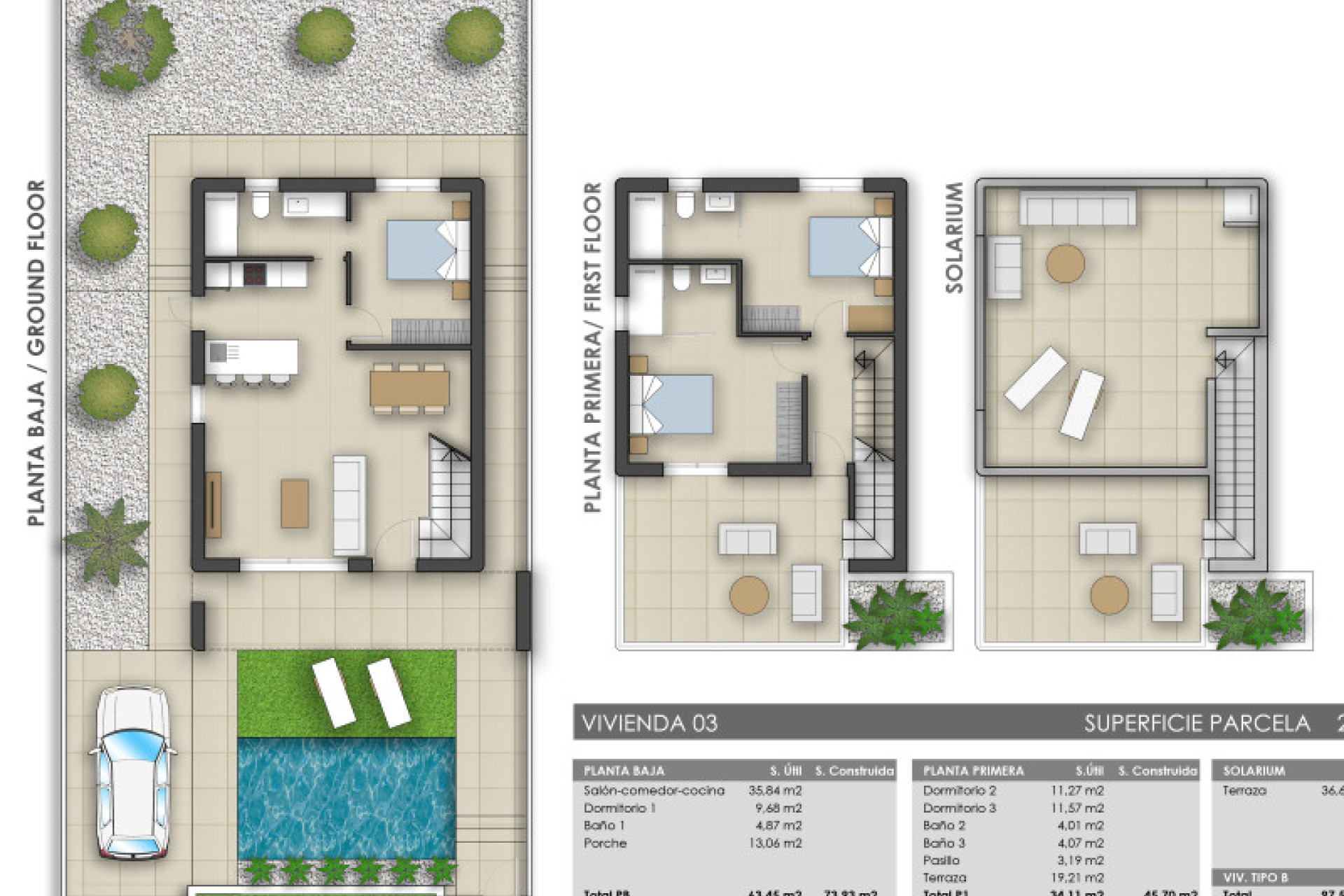 New Build - Villas - Pilar de la Horadada - 03190