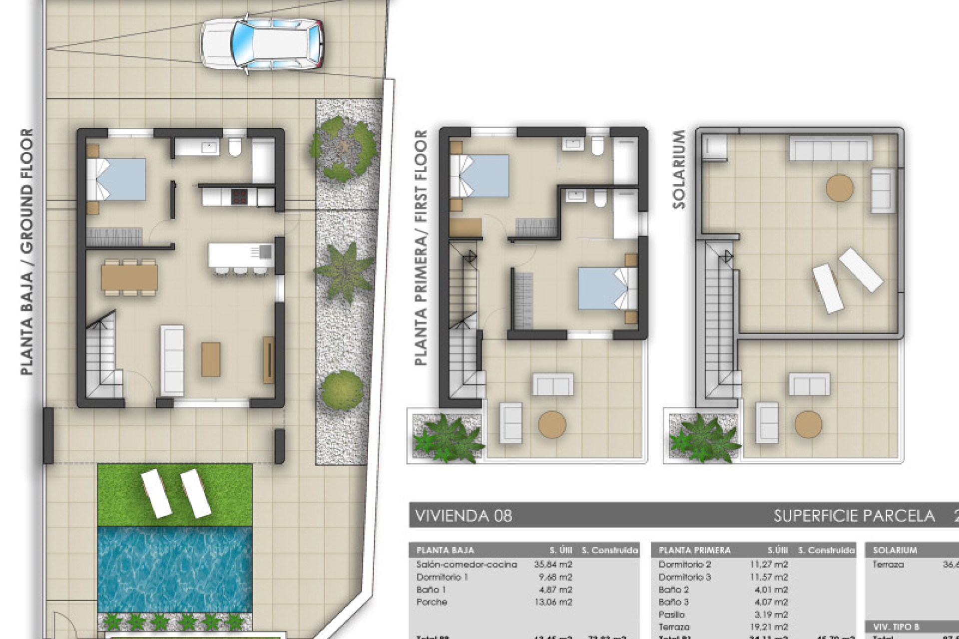 New Build - Villas - Pilar de la Horadada - 03190