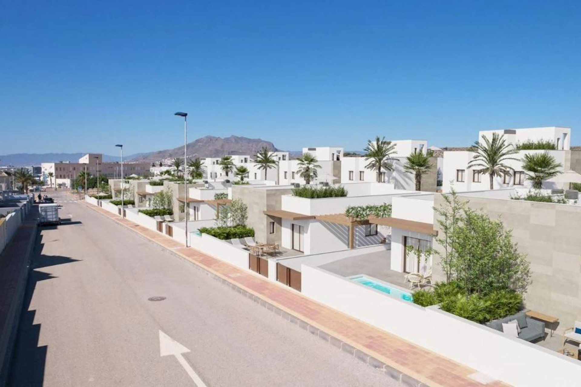 Nieuwbouw - Adosados - Mazarrón - Calle Presbiterio Jesus Garcia s/n