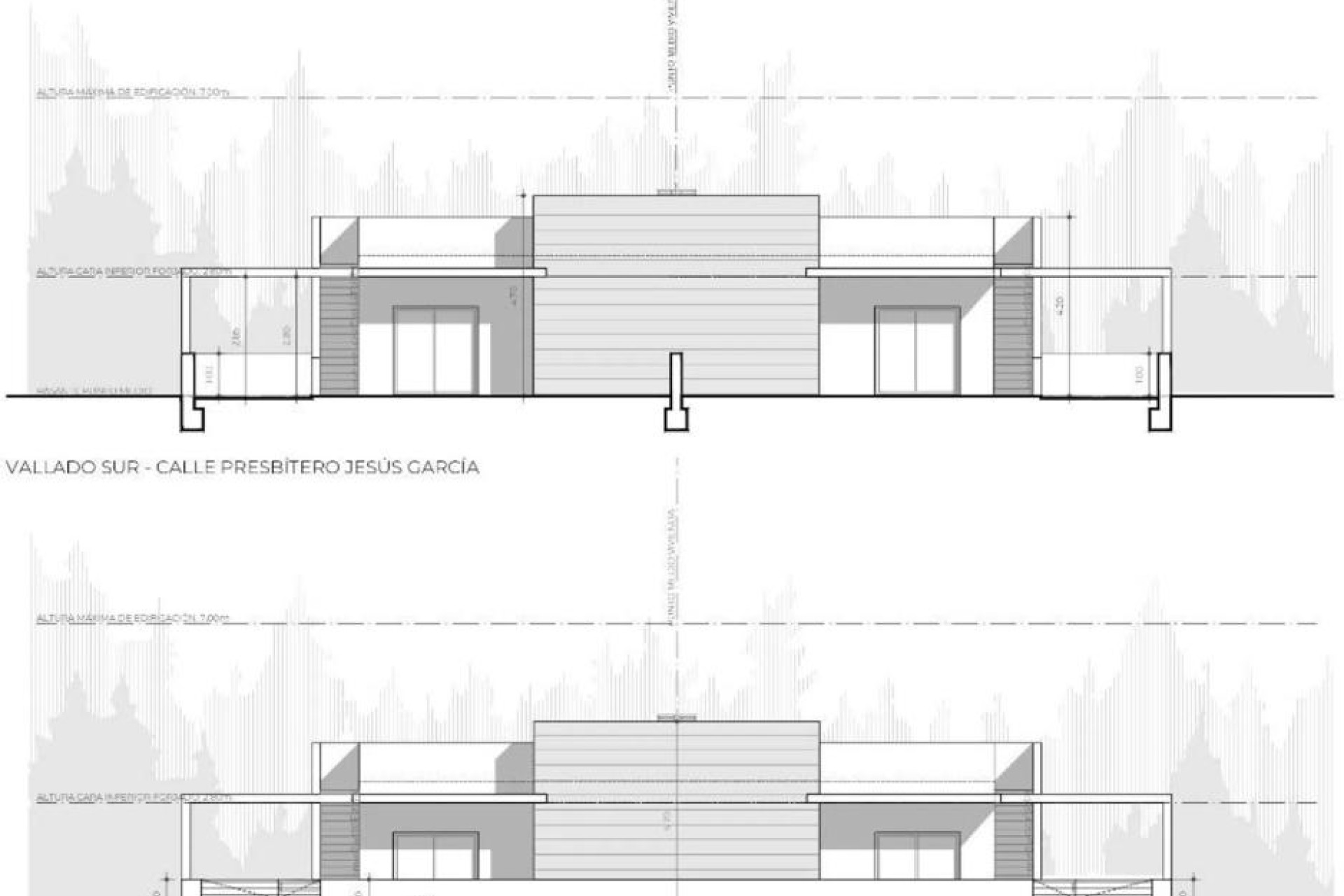 Nieuwbouw - Adosados - Mazarrón - Calle Presbiterio Jesus Garcia s/n