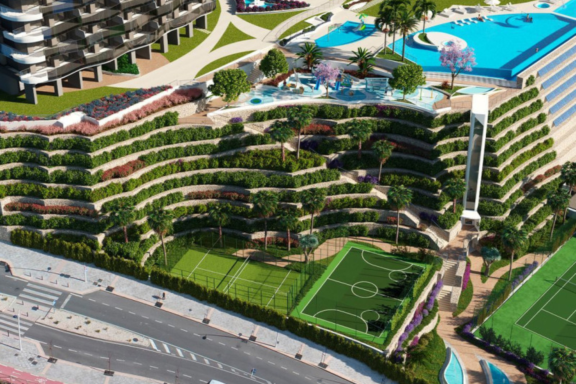 Nieuwbouw - Apartamentos - Benidorm - Calle Brasil, 1