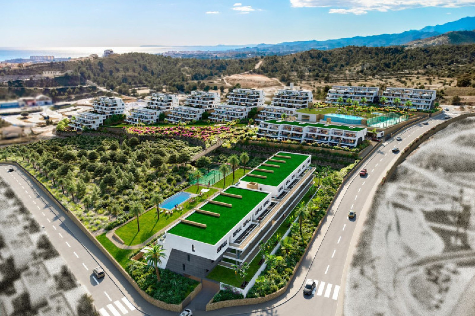 Nieuwbouw - Apartamentos - Finestrat - Calle costa rica s/n