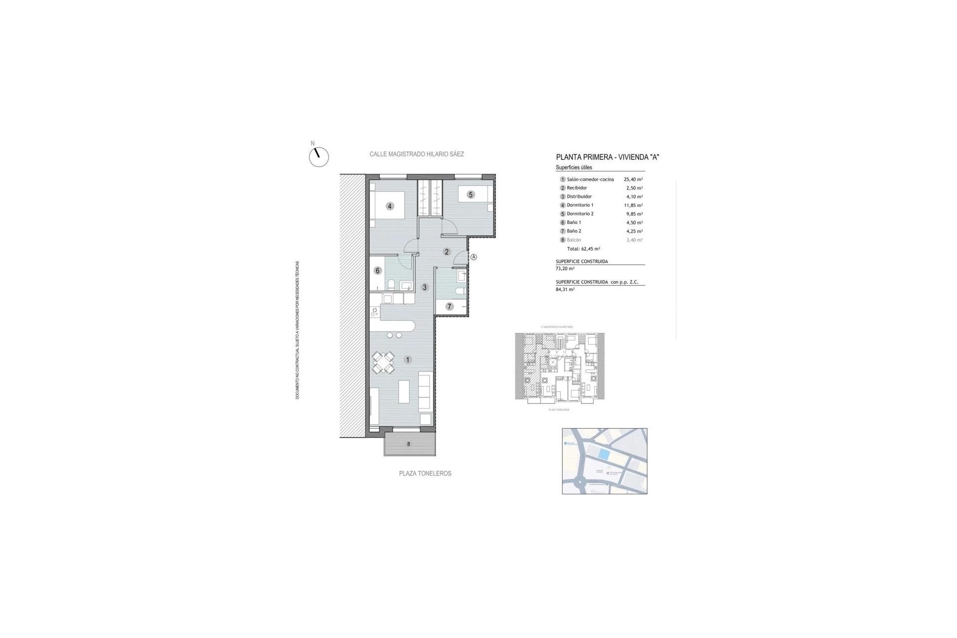 Nieuwbouw - Apartamentos - Mazarrón - Calle Juan Sebastián Elcano, 24