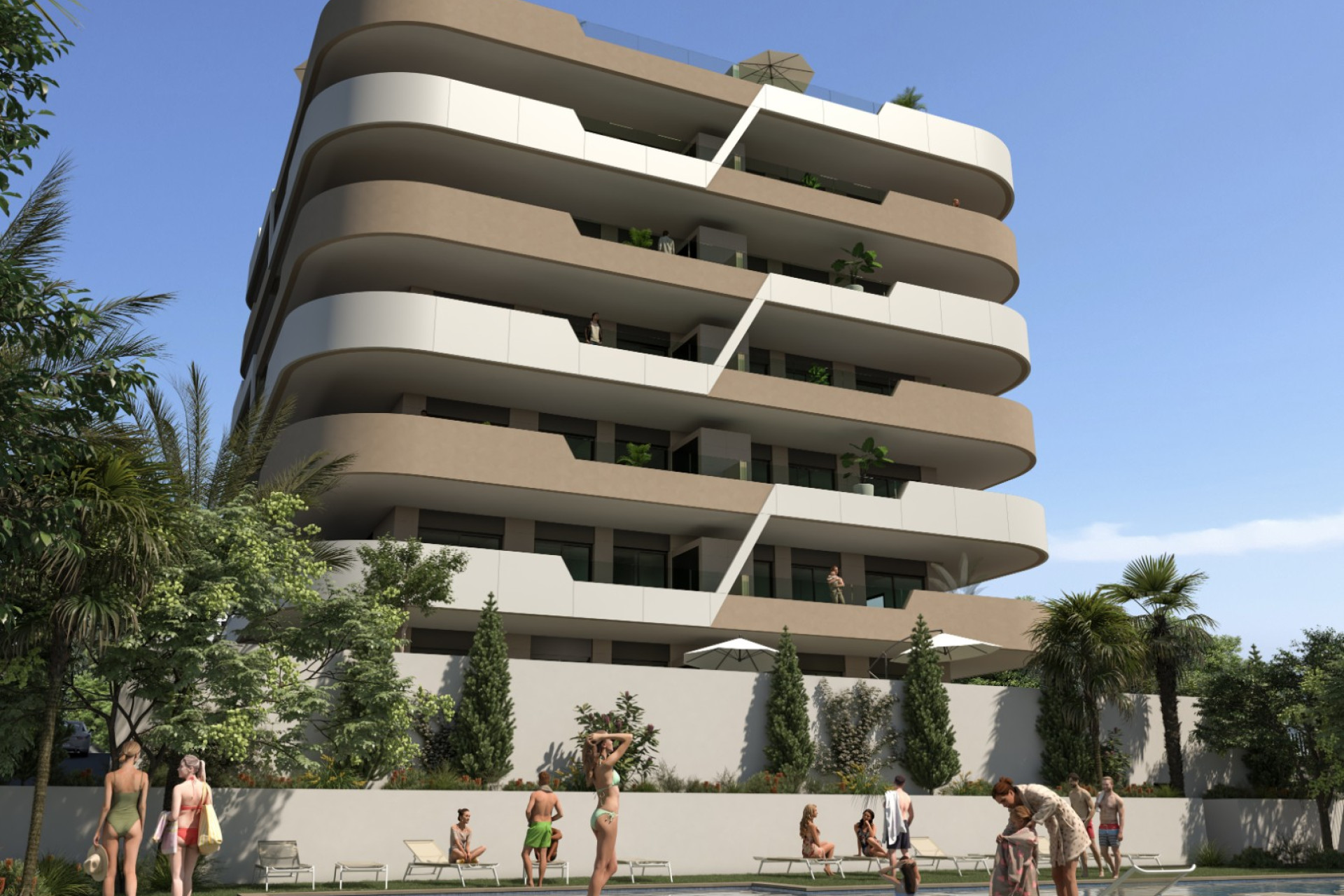 Nieuwbouw - Appartement  - Arenales del Sol