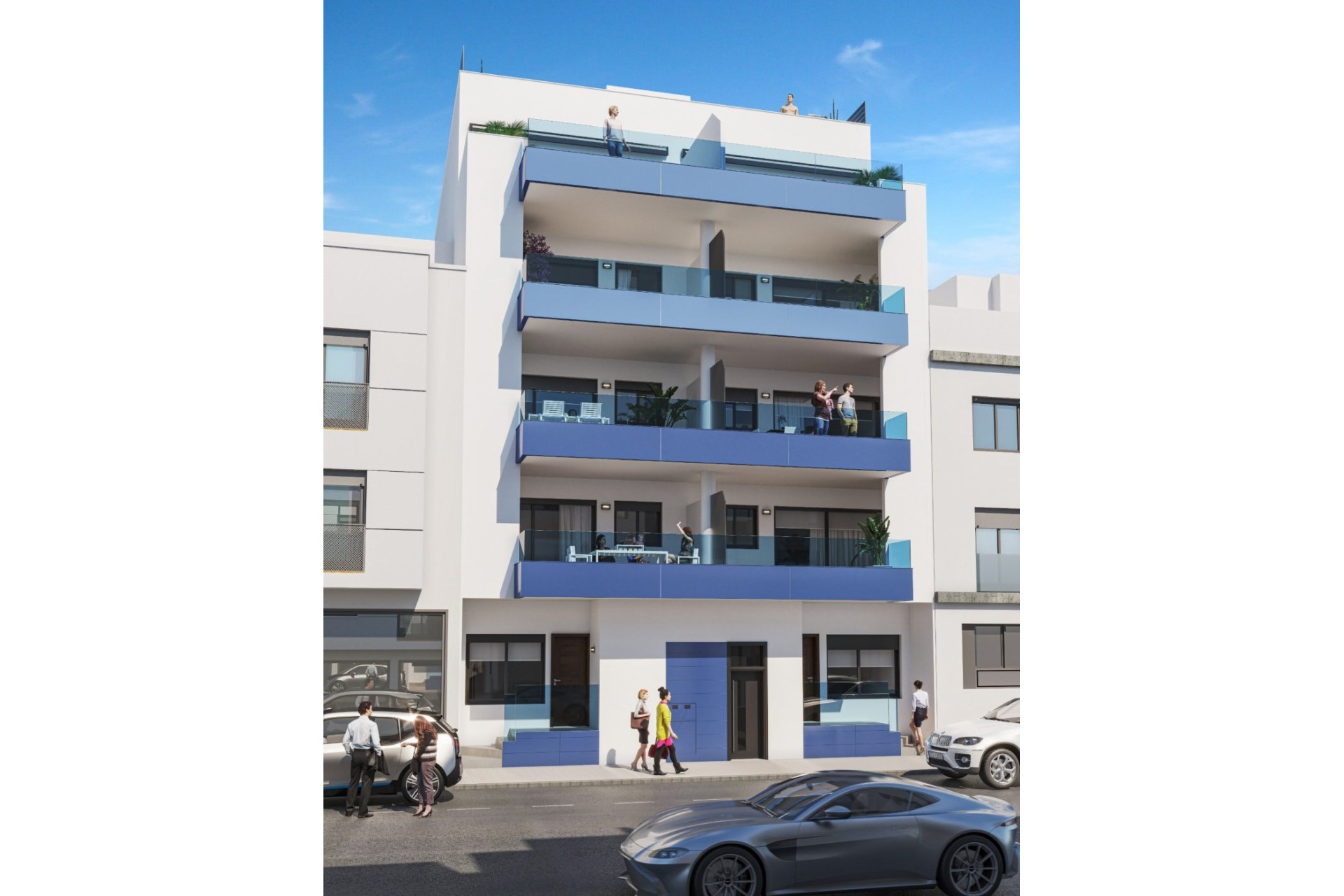 Nieuwbouw - Appartement  - Guardamar del Segura - Pueblo