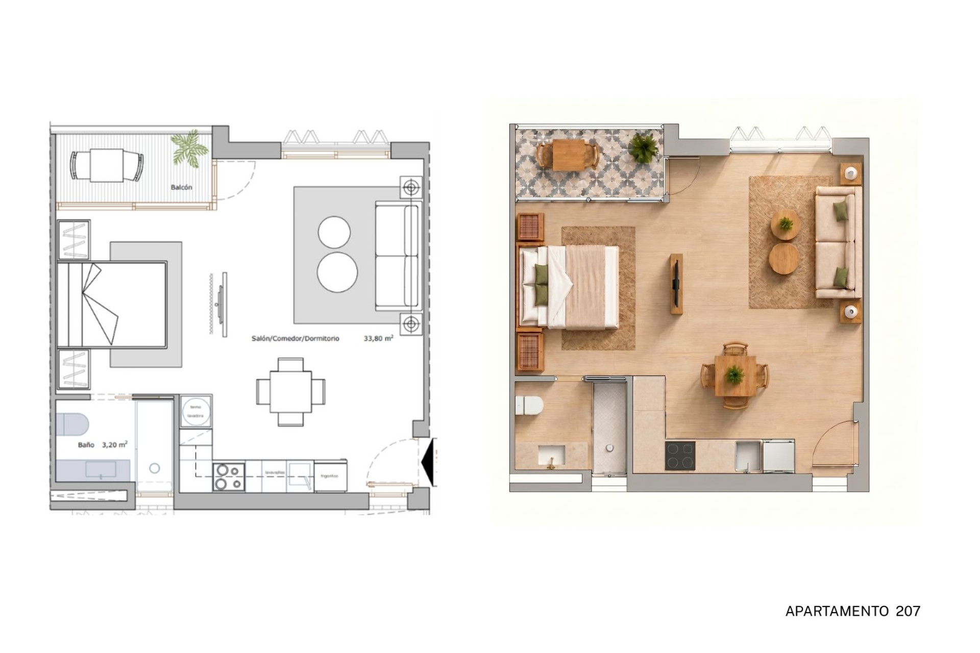 Nieuwbouw - Appartement  - Lo Pagan