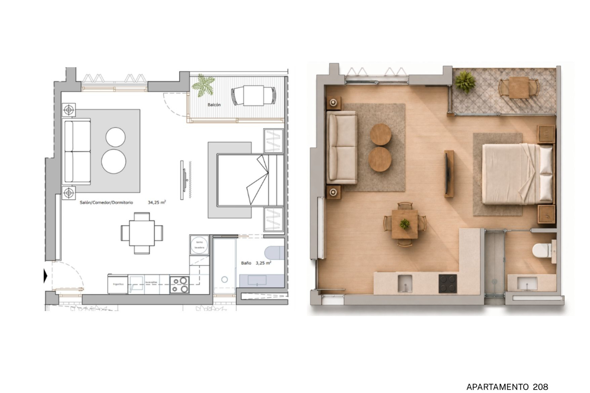 Nieuwbouw - Appartement  - Lo Pagan