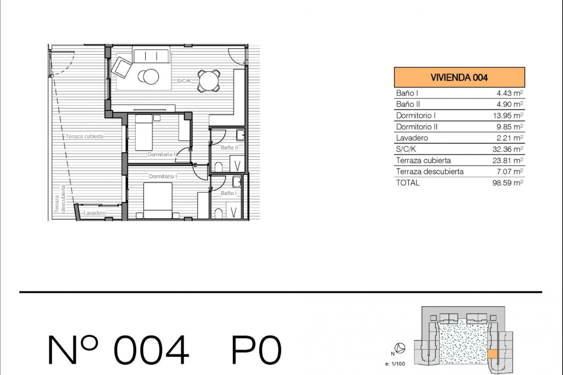 Nieuwbouw - Appartement  - San Miguel de Salinas - Pueblo