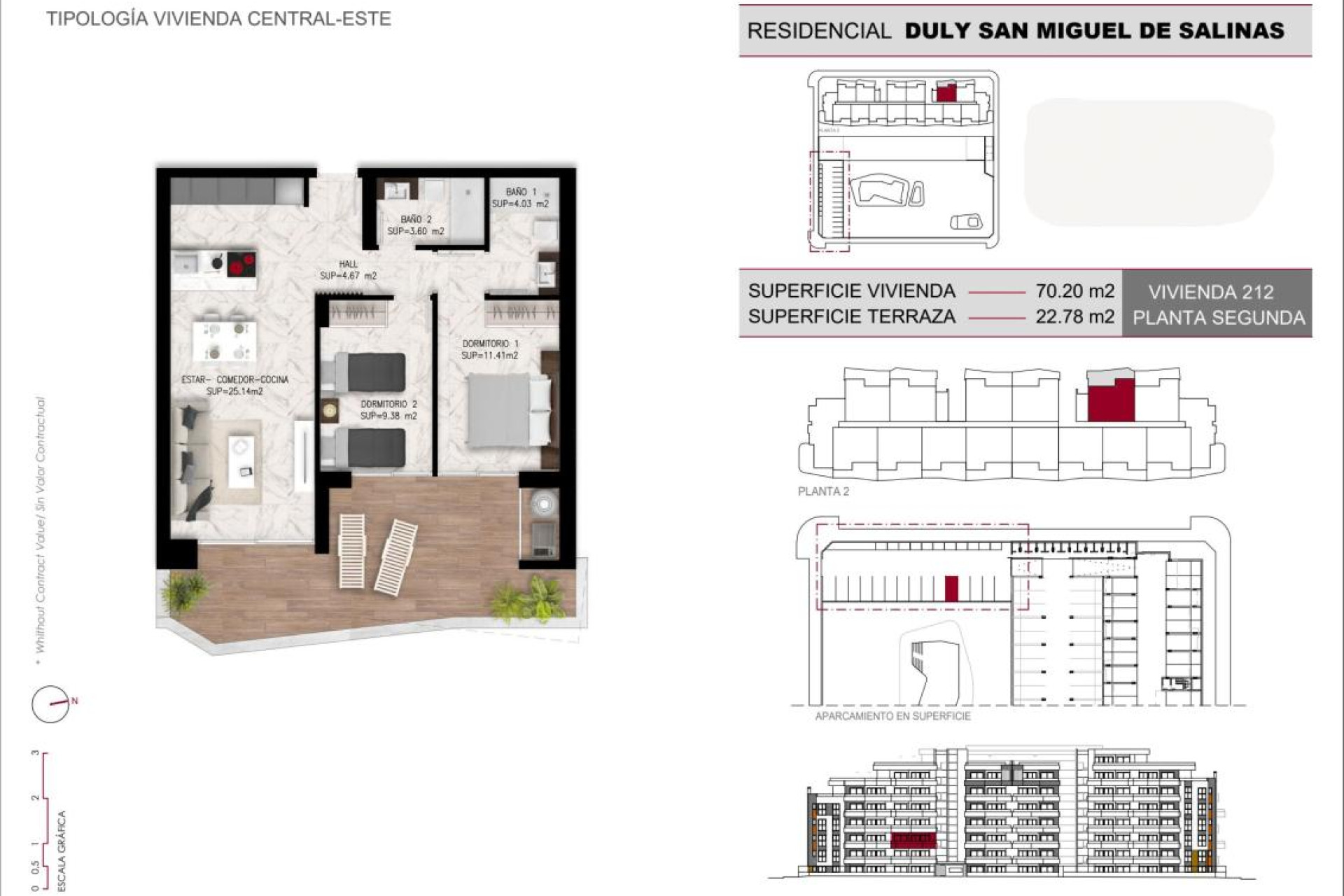 Nieuwbouw - Appartement  - San Miguel de Salinas
