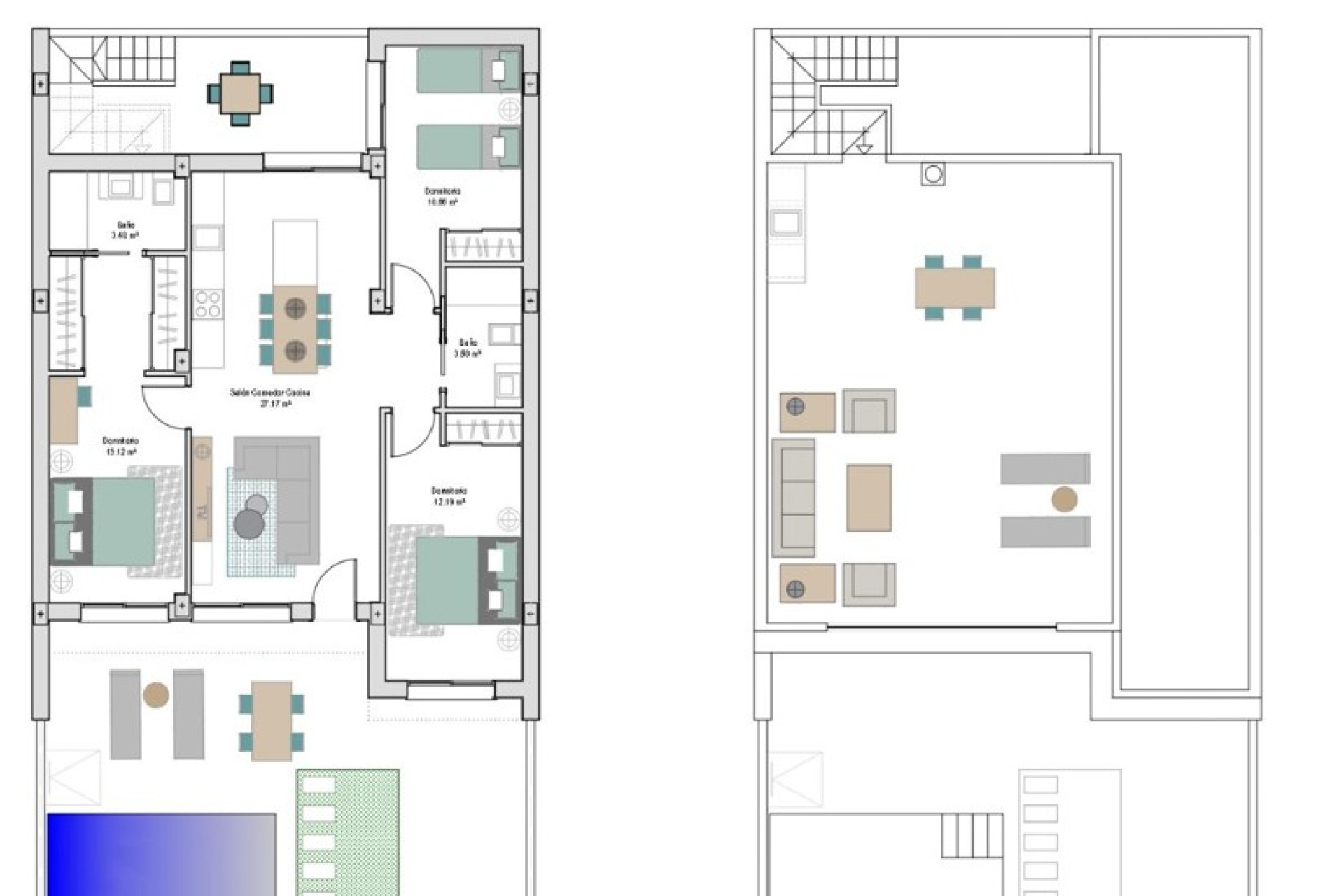 Nieuwbouw - Half Vrijstaande Woning - Murcia - Los Dolores