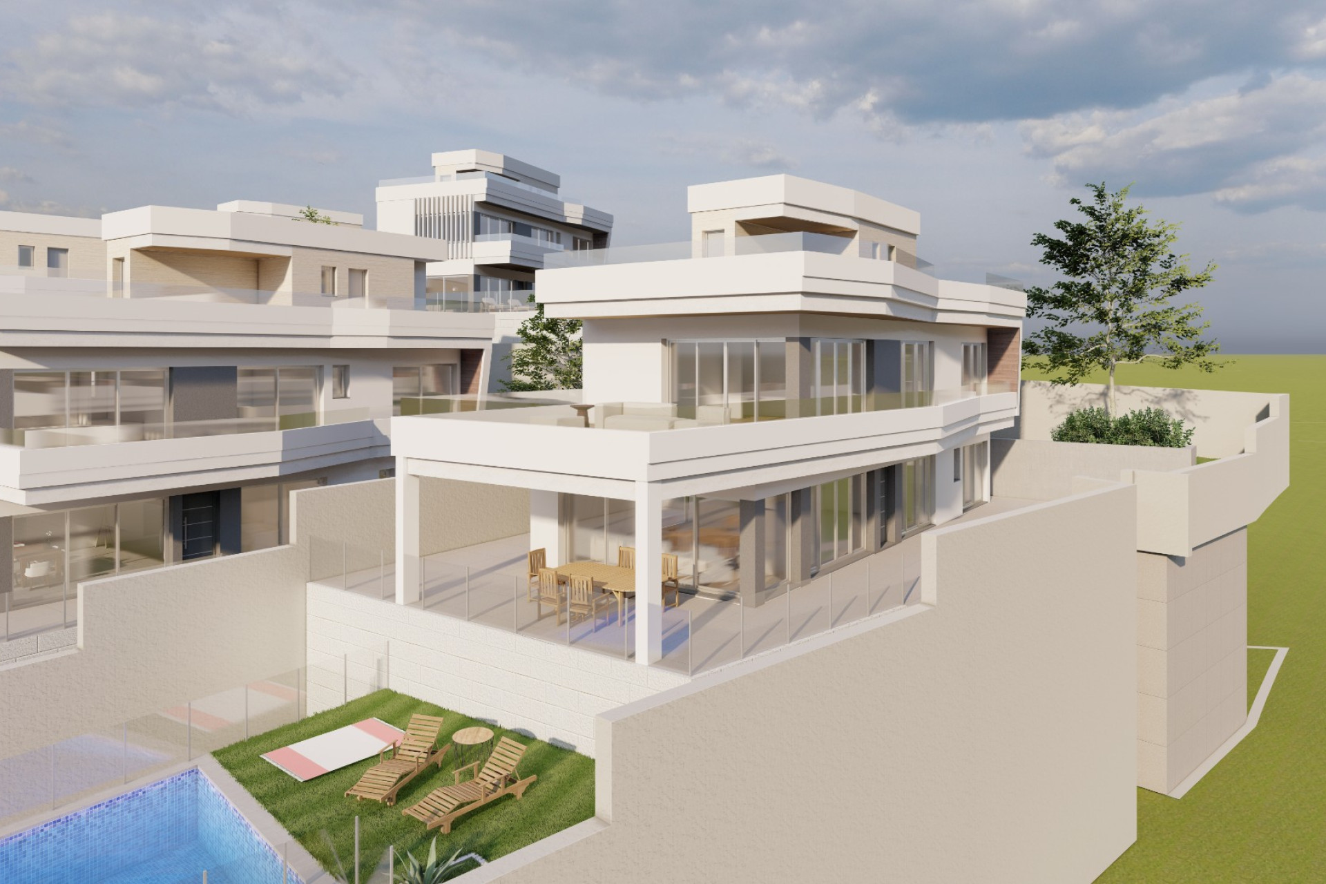 Nieuwbouw - LUXE VILLA - SAN JUAN ALICANTE - Campoamor