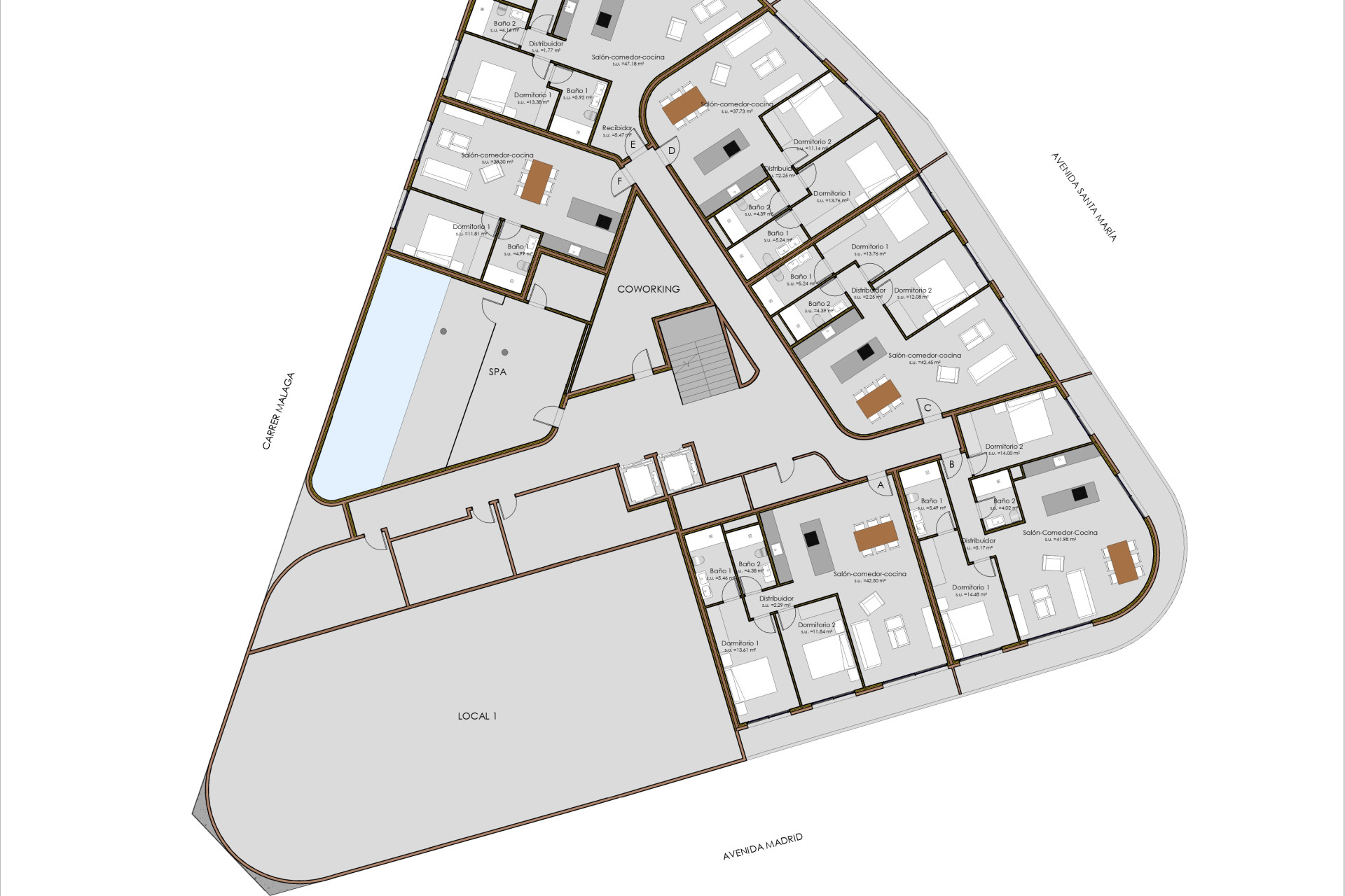 Nieuwbouw - Penthouses - Calpe - Avenida de Madrid, 1