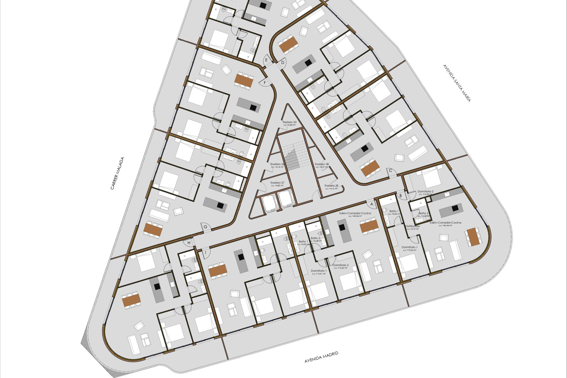 Nieuwbouw - Penthouses - Calpe - Avenida de Madrid, 1