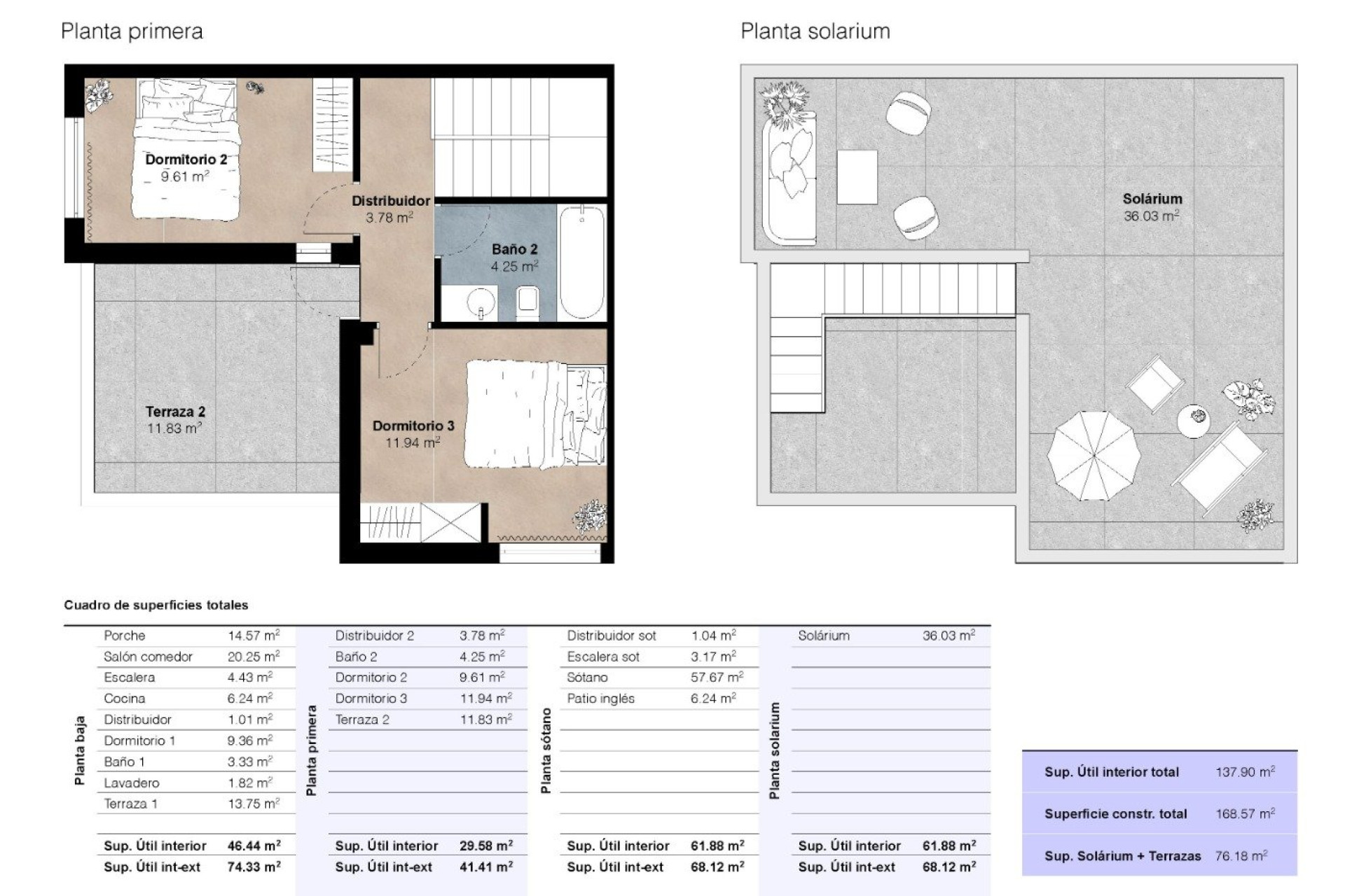 Nieuwbouw - Quad Woning - Algorfa - La Finca Golf