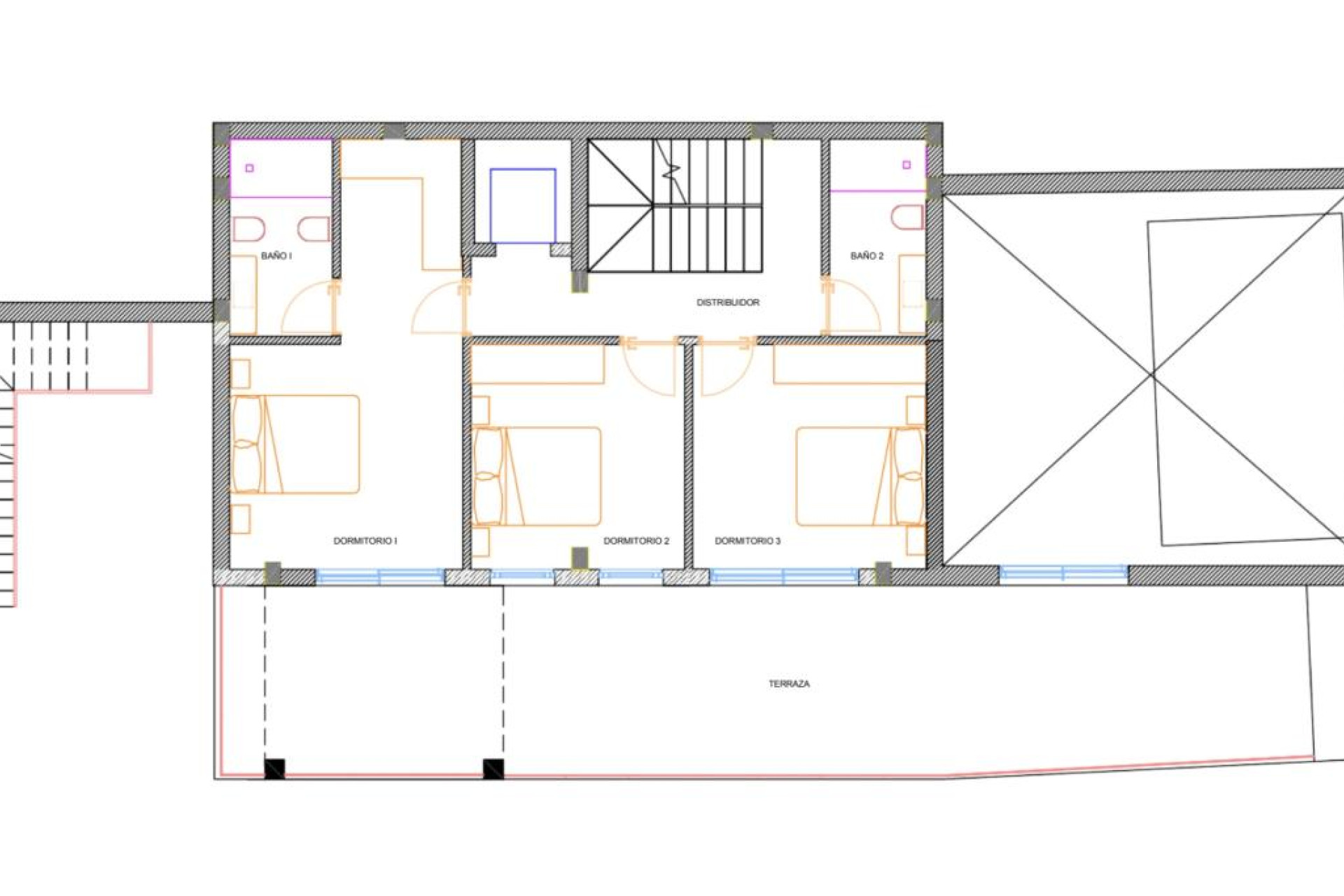 Nieuwbouw - Villas - Algorfa - Calle Alicante, 36