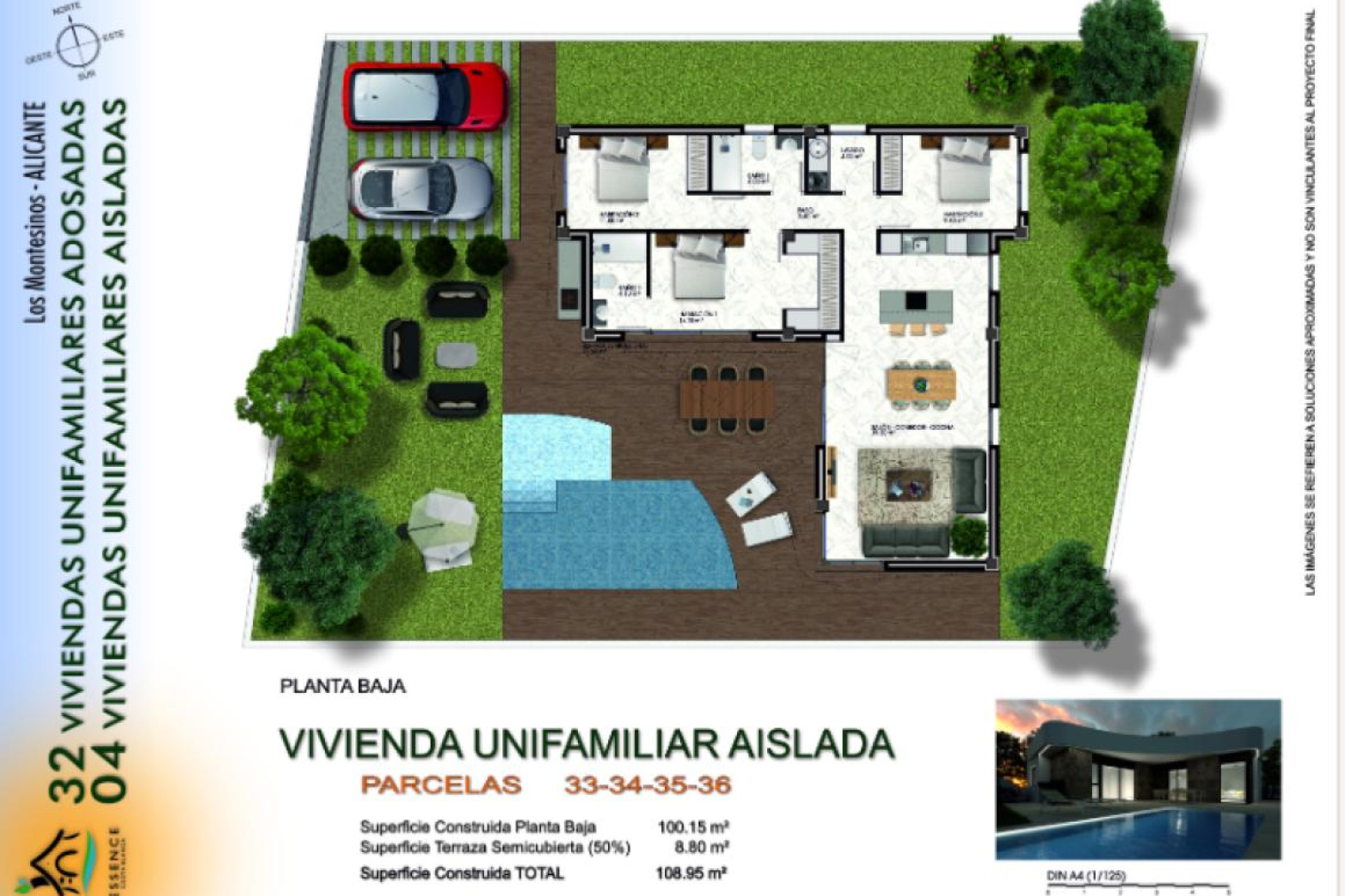 Nieuwbouw - Villas - Los Montesinos - 03187